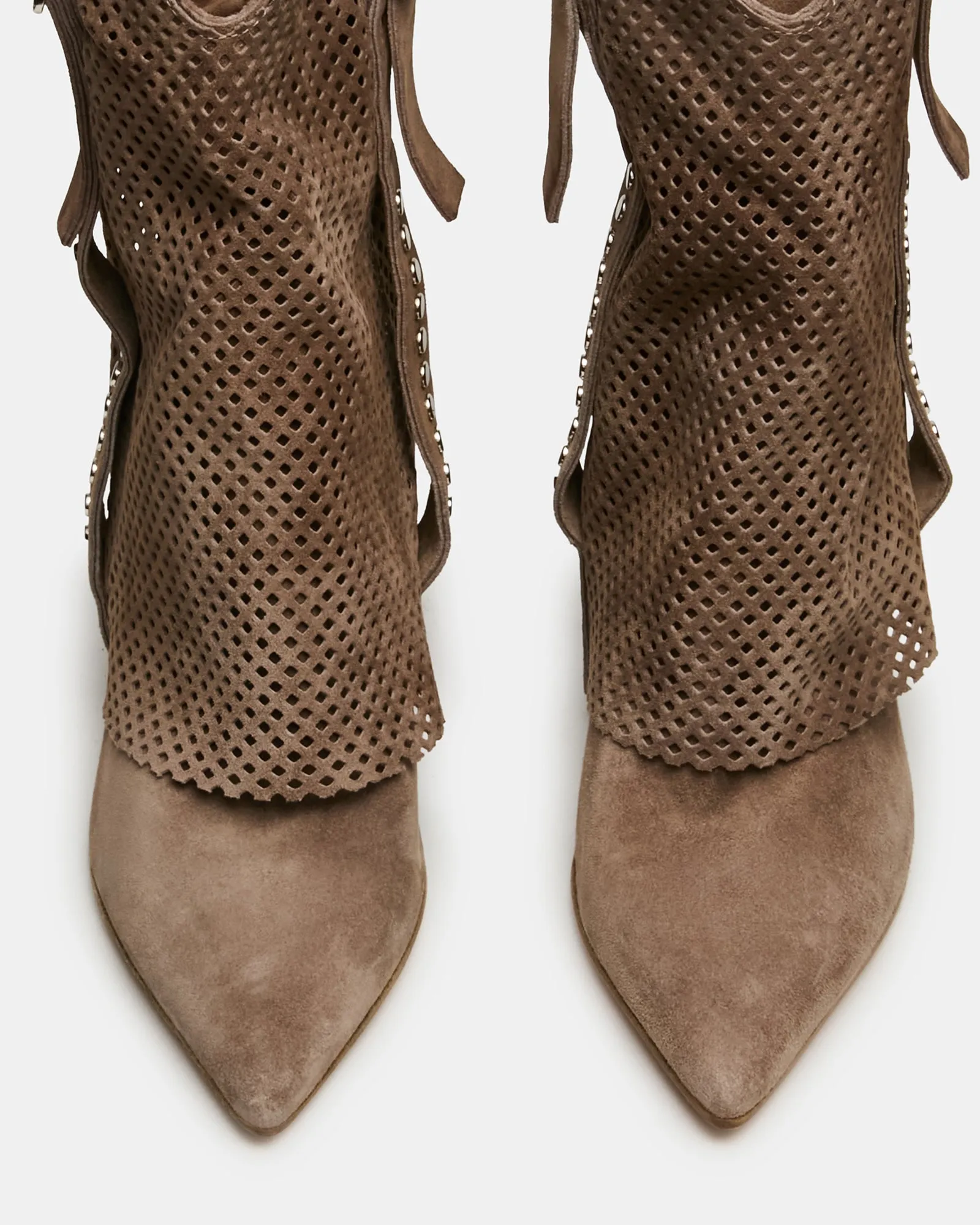 AUBRIELLE TAUPE SUEDE sold by Steve Madden product image thumbnail 4