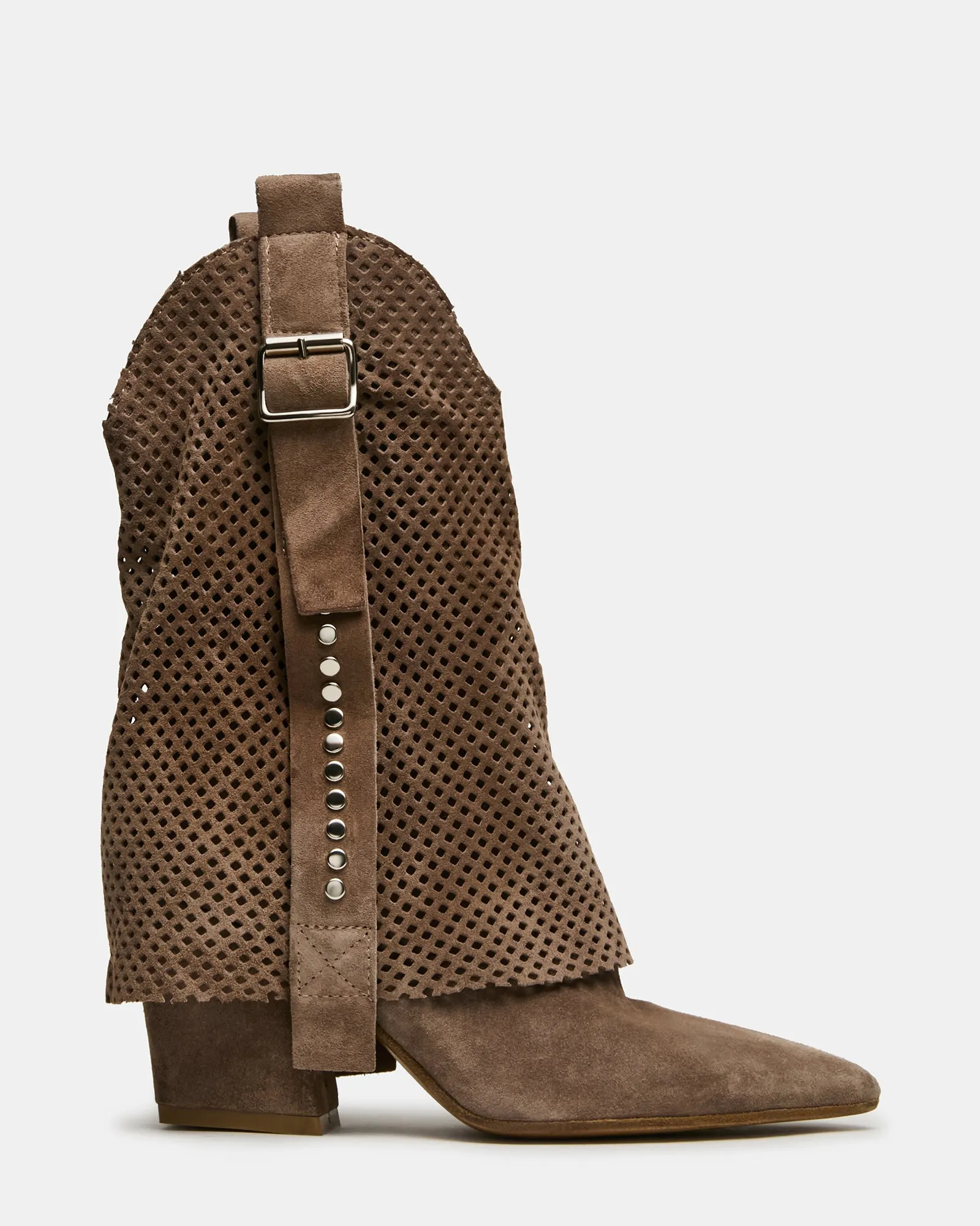 AUBRIELLE TAUPE SUEDE sold by Steve Madden