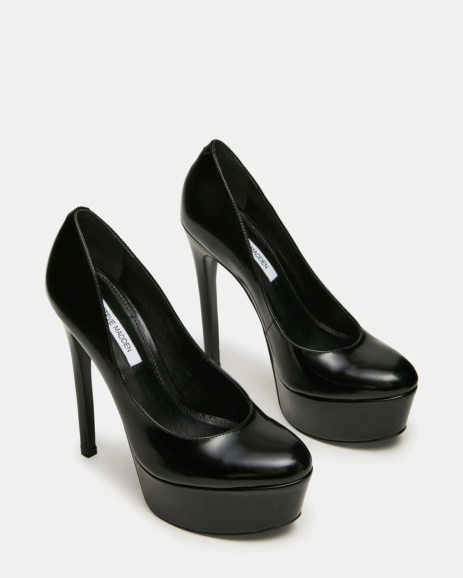 SILENE BLACK LEATHER sold by Steve Madden product image thumbnail 2
