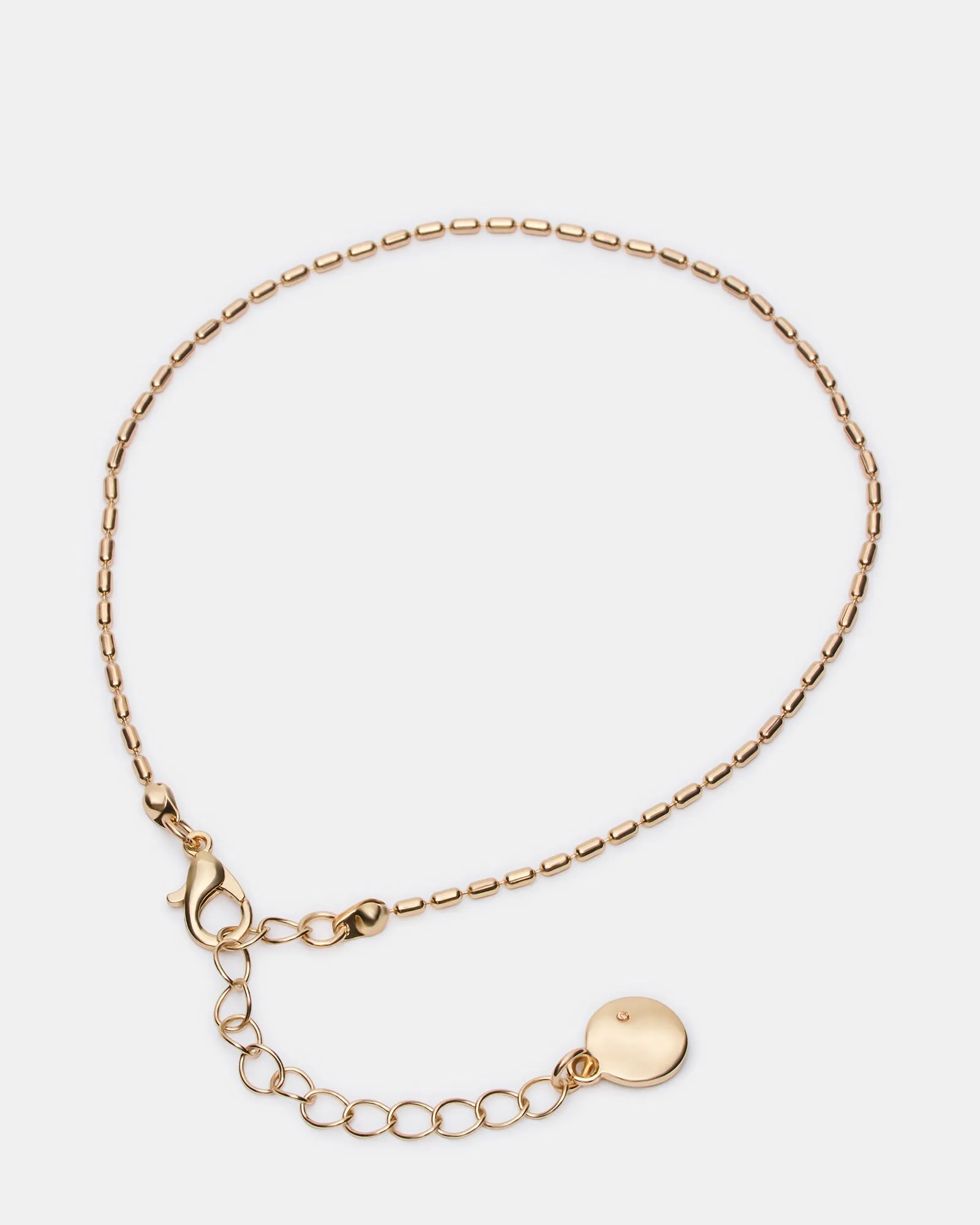 HERRINGBONE CHAIN ANKLET SET GOLD sold by Steve Madden product image thumbnail 3