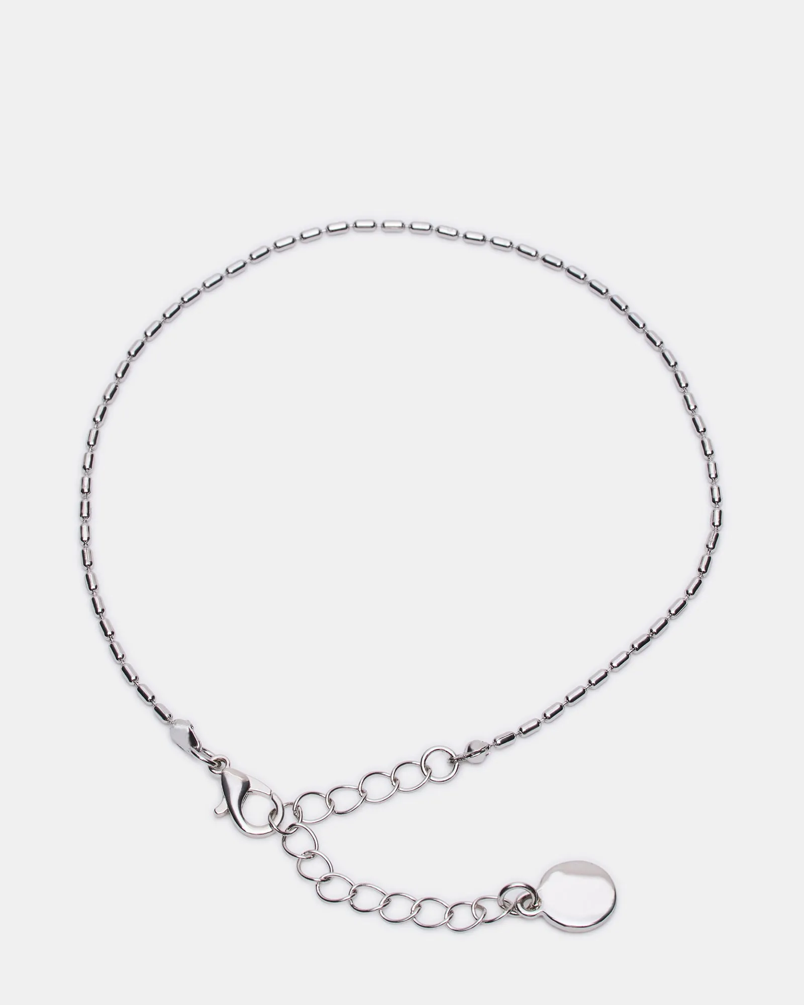 HERRINGBONE CHAIN ANKLET SET SILVER sold by Steve Madden product image thumbnail 3