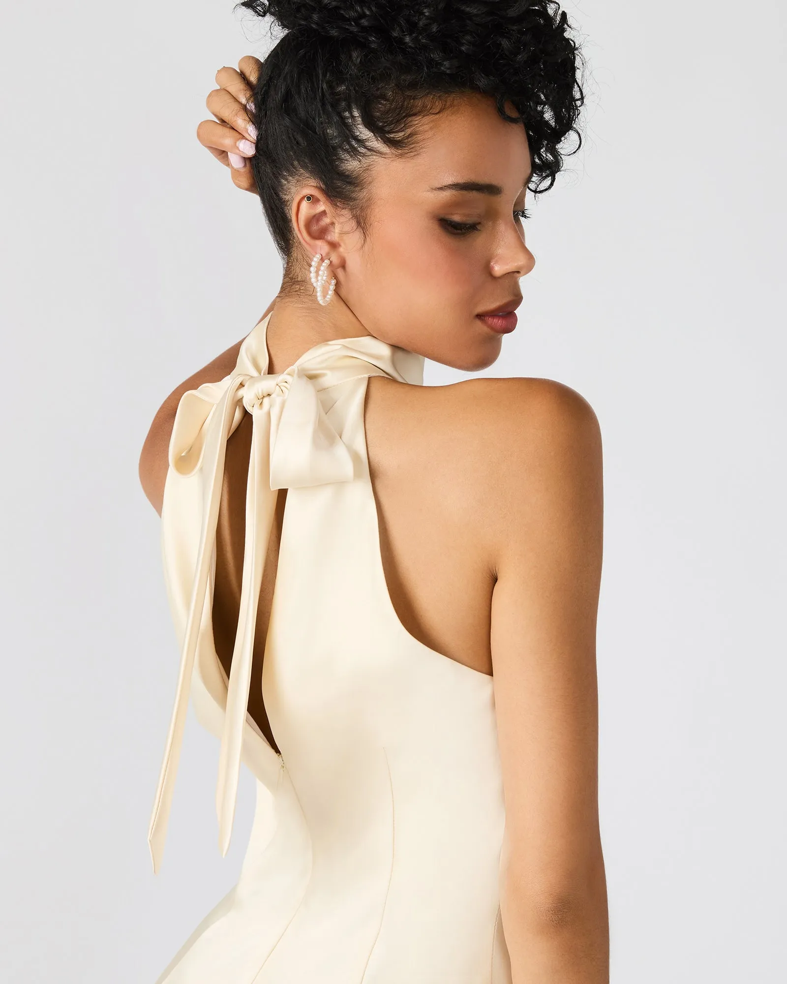 LARA DRESS CREAM sold by Steve Madden product image thumbnail 3