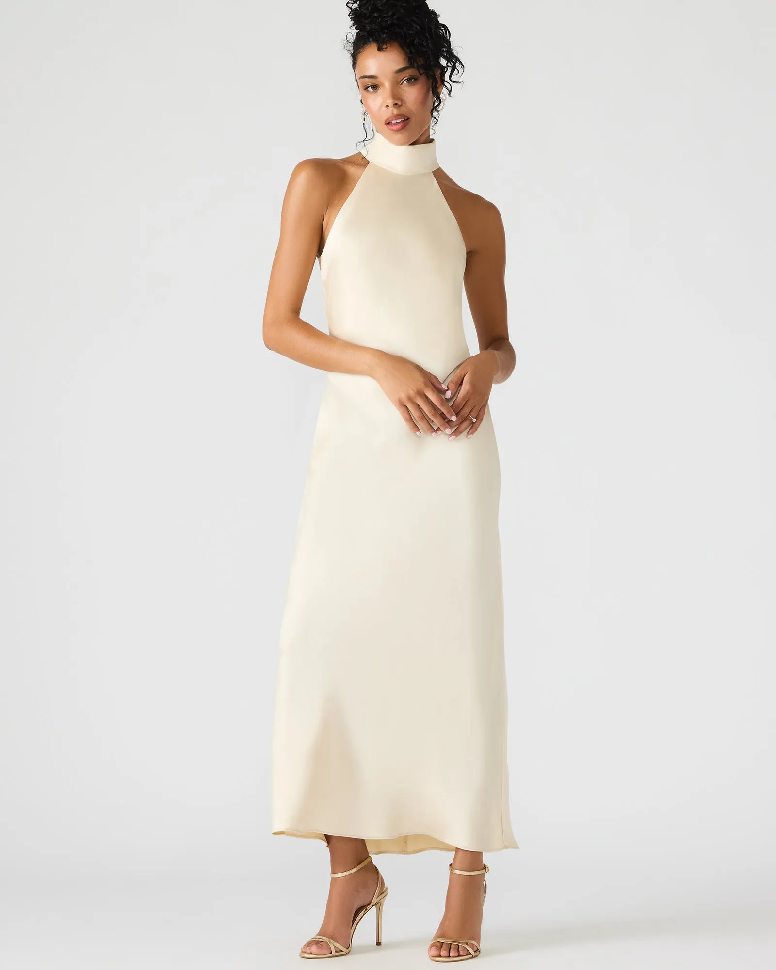 LARA DRESS CREAM sold by Steve Madden