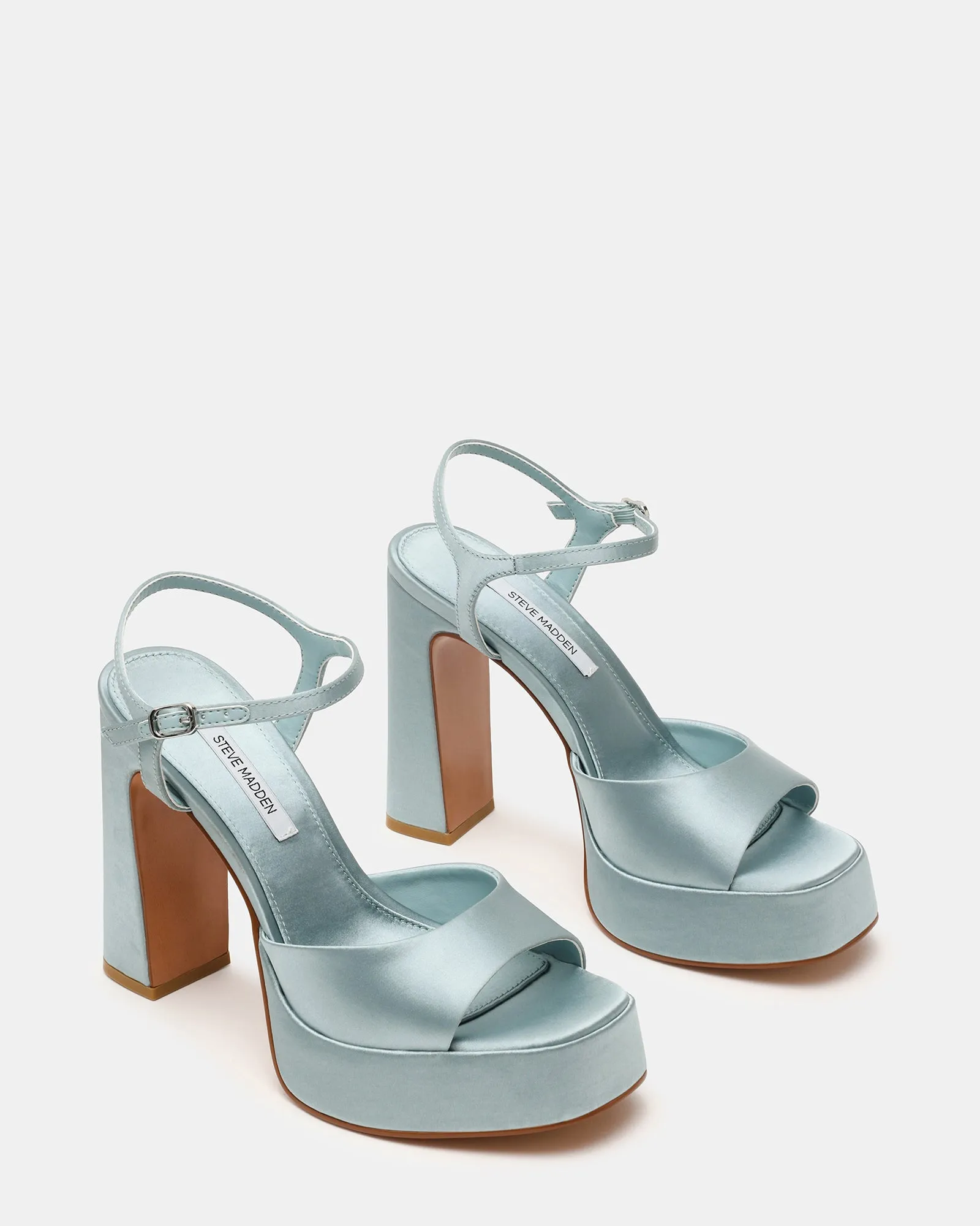 LIANDRA TEAL SATIN sold by Steve Madden product image thumbnail 2