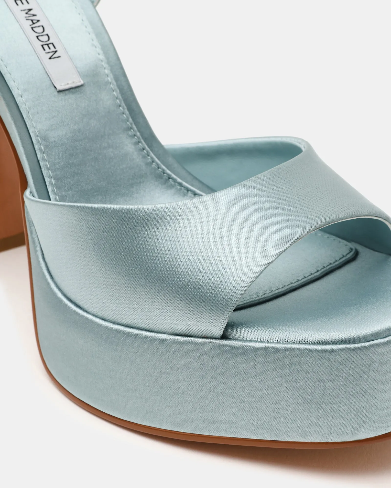 LIANDRA TEAL SATIN sold by Steve Madden product image thumbnail 3