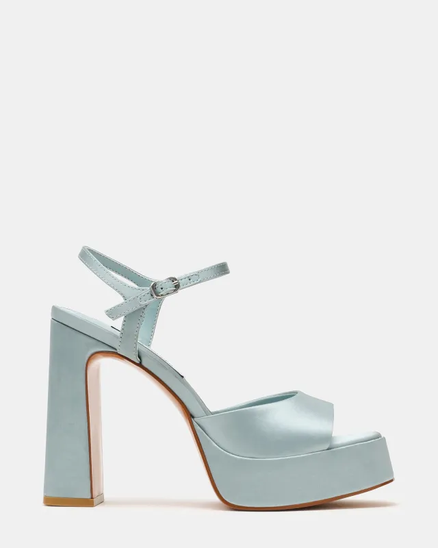 LIANDRA TEAL SATIN sold by Steve Madden