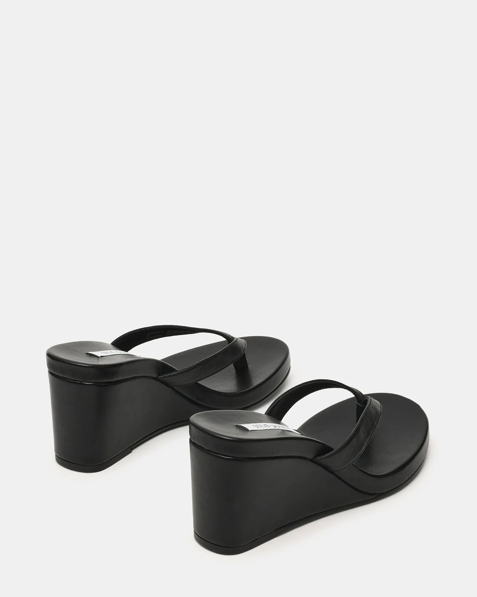 PLAYING BLACK LEATHER sold by Steve Madden product image thumbnail 5