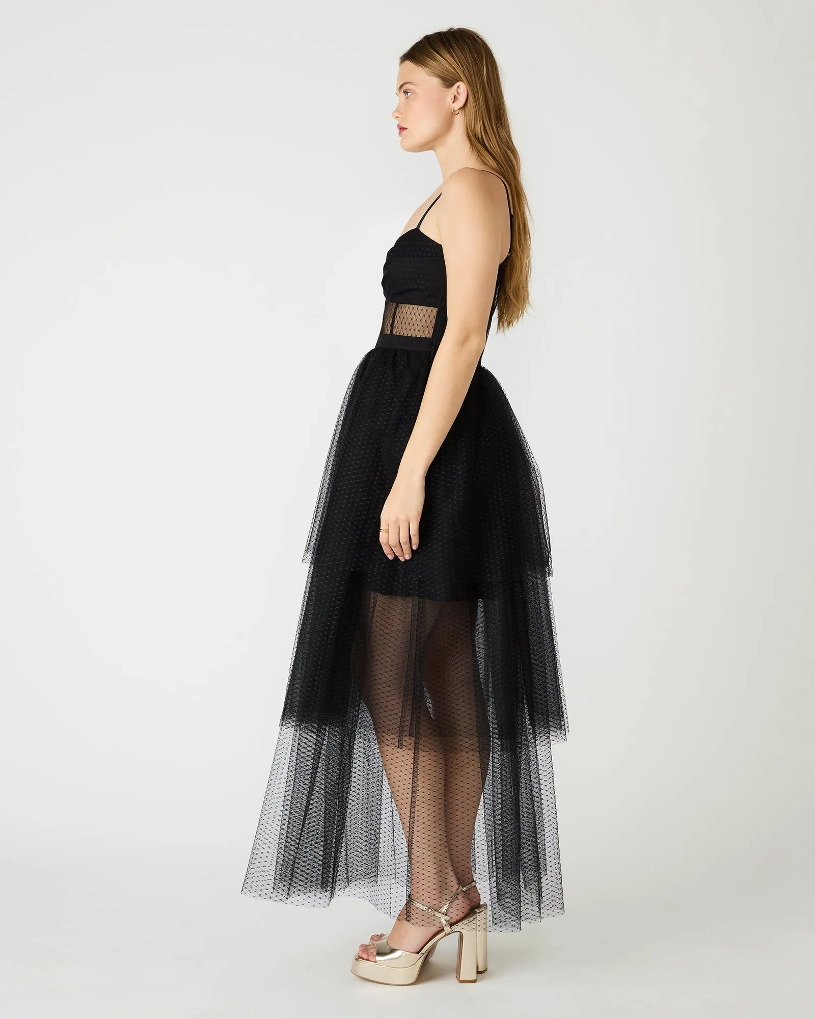 EMILY TULLE DRESS BLACK sold by Steve Madden product image thumbnail 2