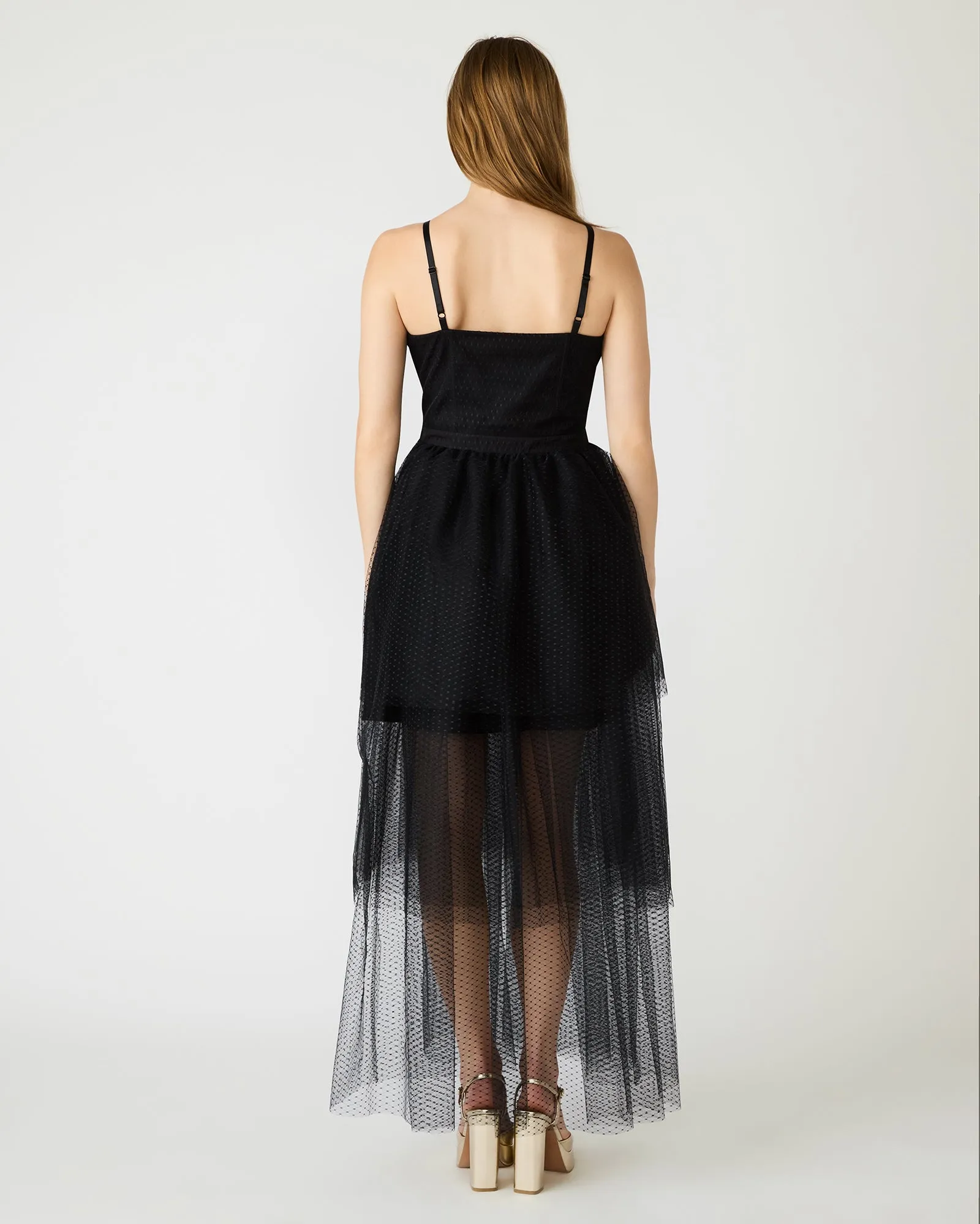 EMILY TULLE DRESS BLACK sold by Steve Madden product image thumbnail 3