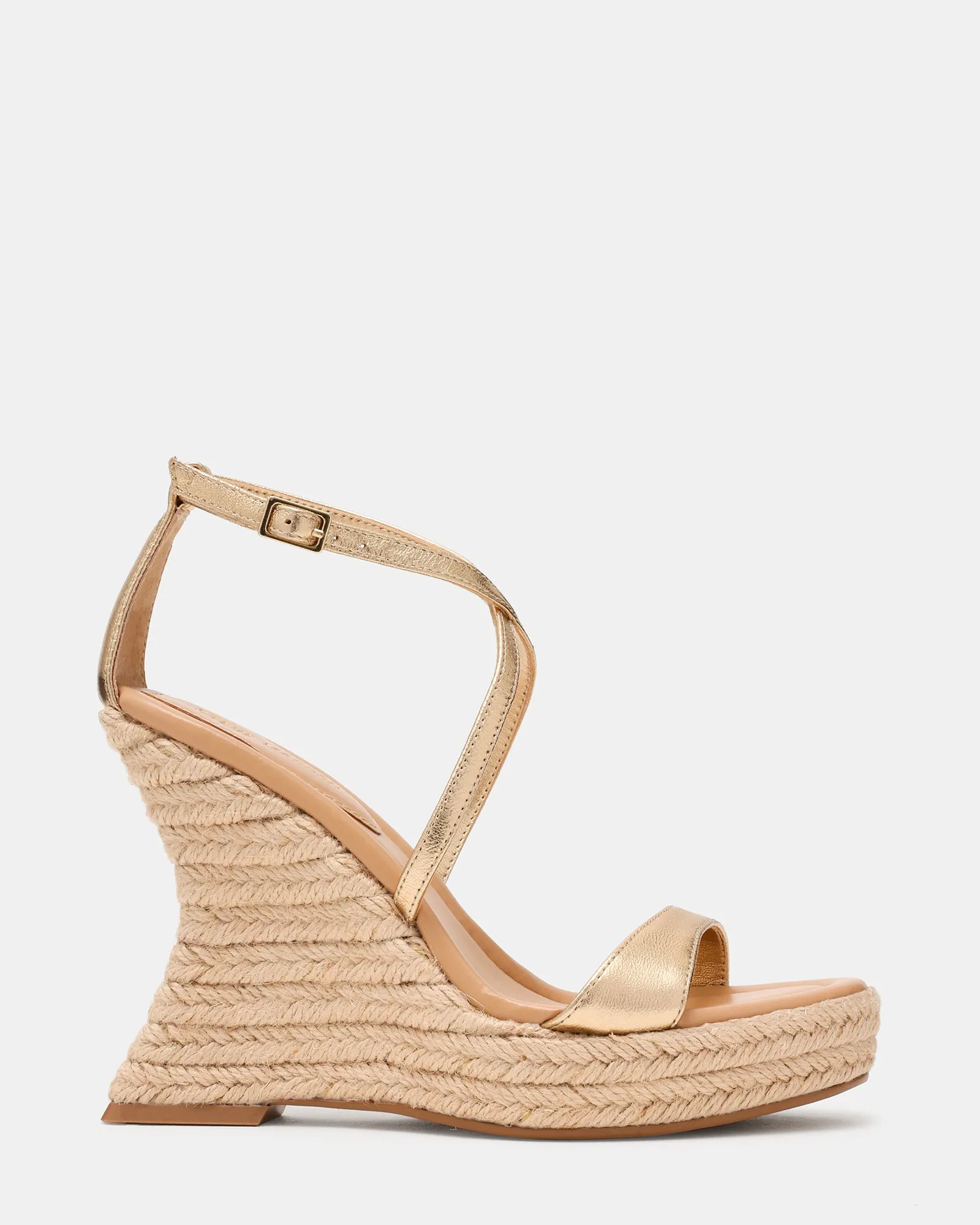 CALIANA GOLD LEATHER sold by Steve Madden