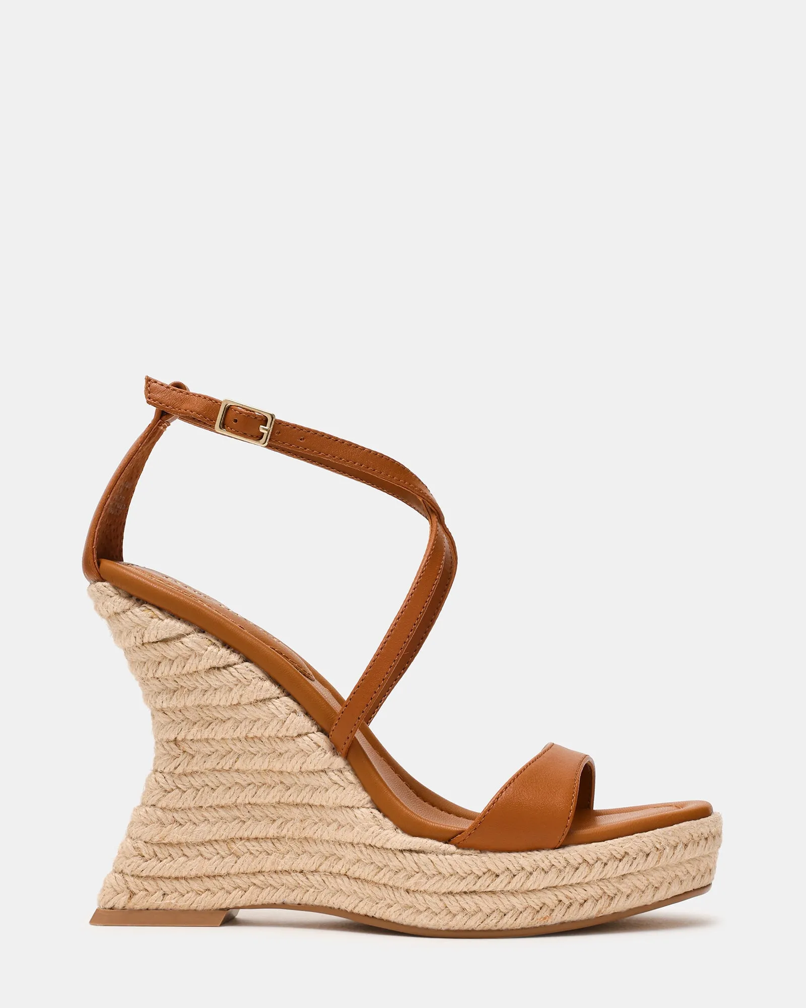 CALIANA COGNAC LEATHER sold by Steve Madden