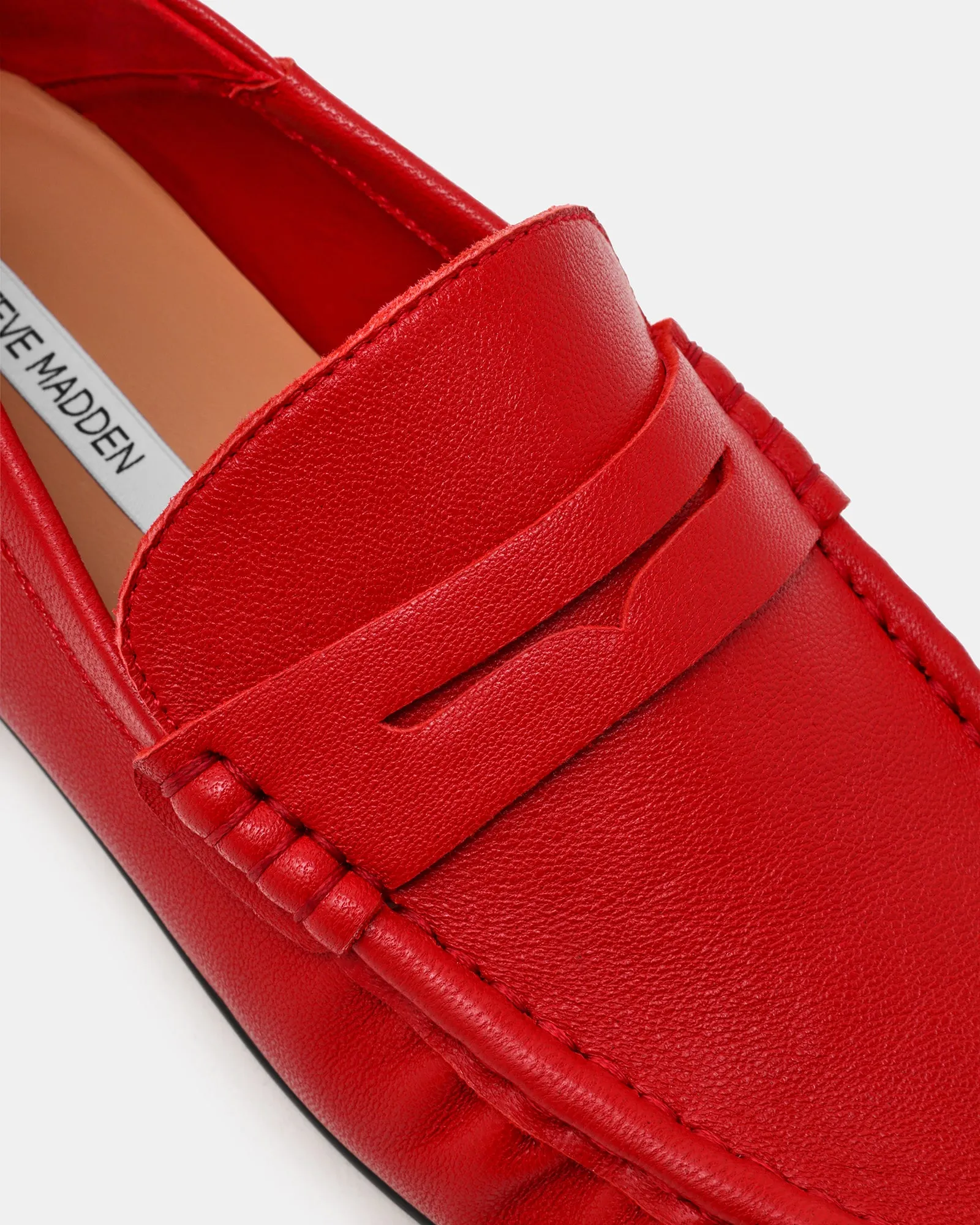 ROGER RED LEATHER sold by Steve Madden product image thumbnail 3