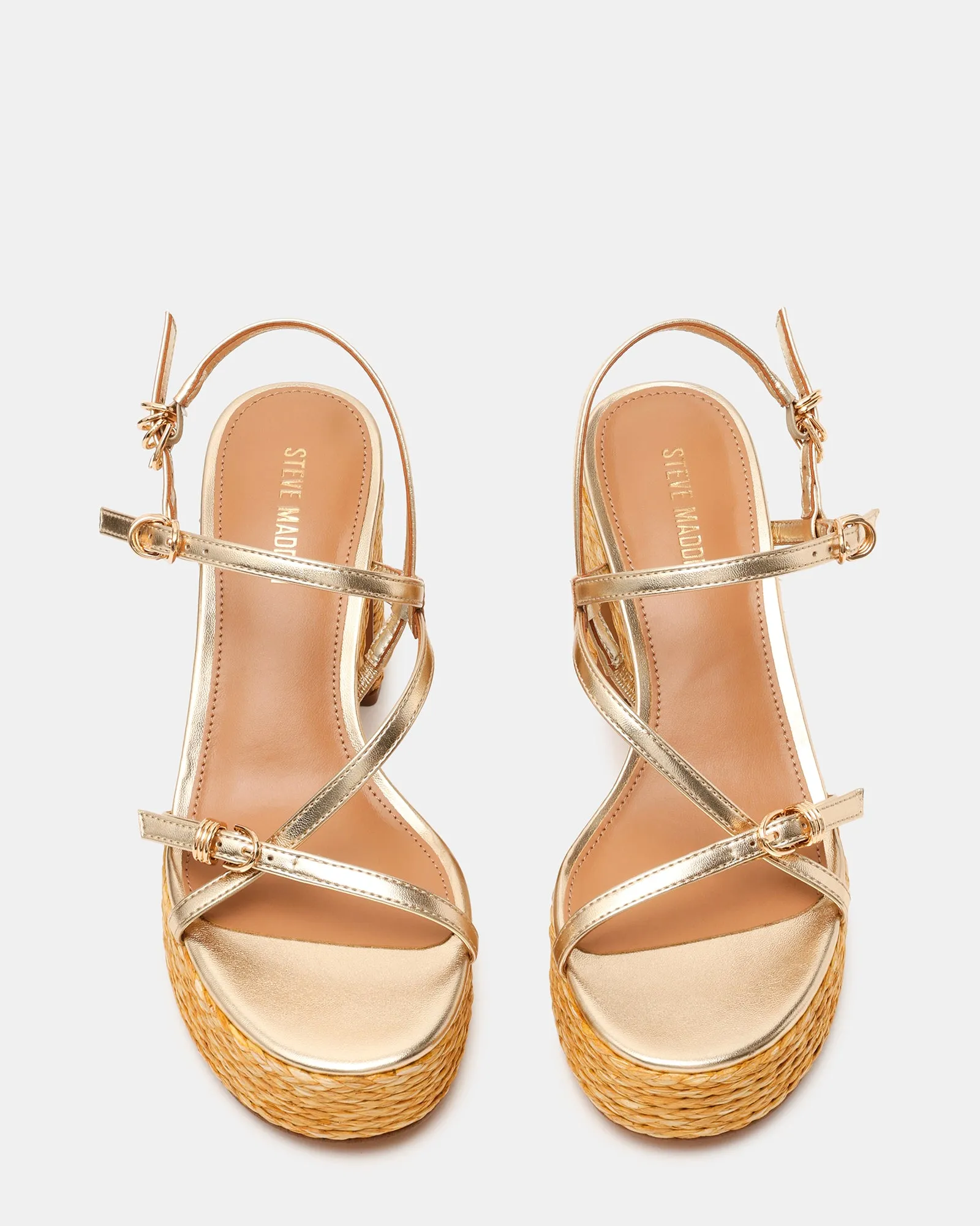 JAYCE GOLD RAFFIA sold by Steve Madden product image thumbnail 4