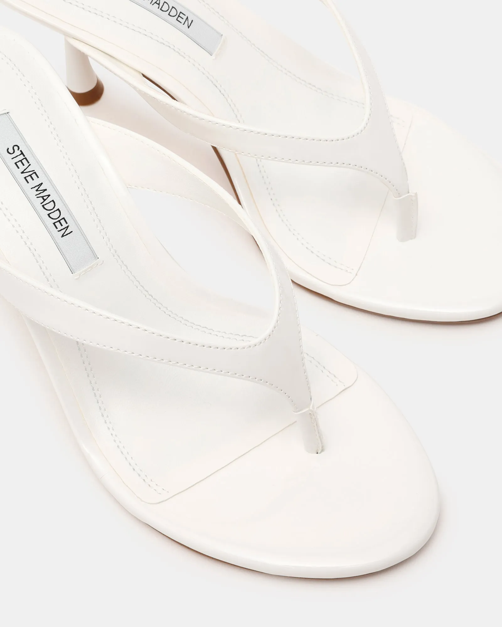 FAROH WHITE PATENT sold by Steve Madden product image thumbnail 3