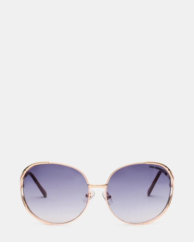 GLORIE SUNGLASSES GOLD made by Steve Madden