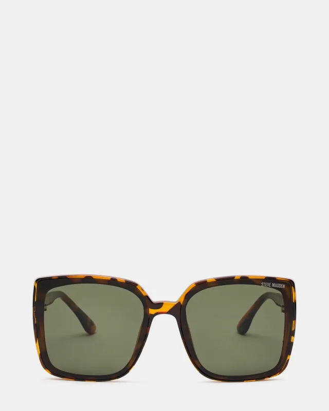 MALERIE SUNGLASSES TORTOISE sold by Steve Madden