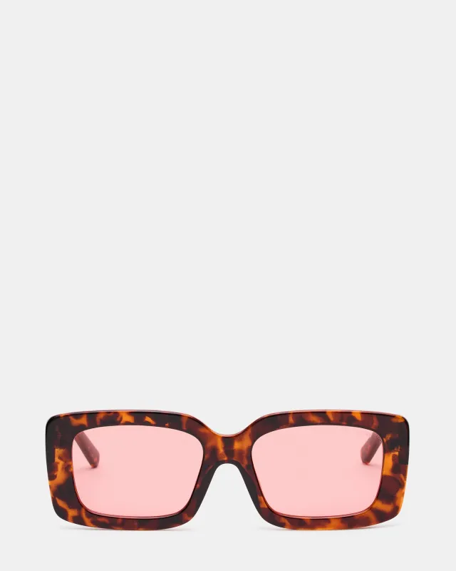 ASHLIN SUNGLASSES TORTOISE made by Steve Madden