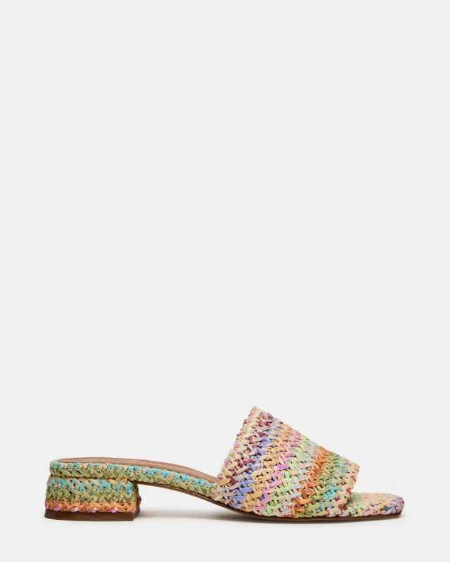 MONTGOMERY BRIGHT MULTI made by Steve Madden