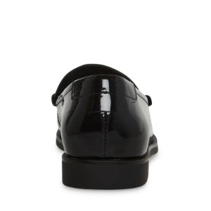 EMMET BLACK PATENT sold by Steve Madden