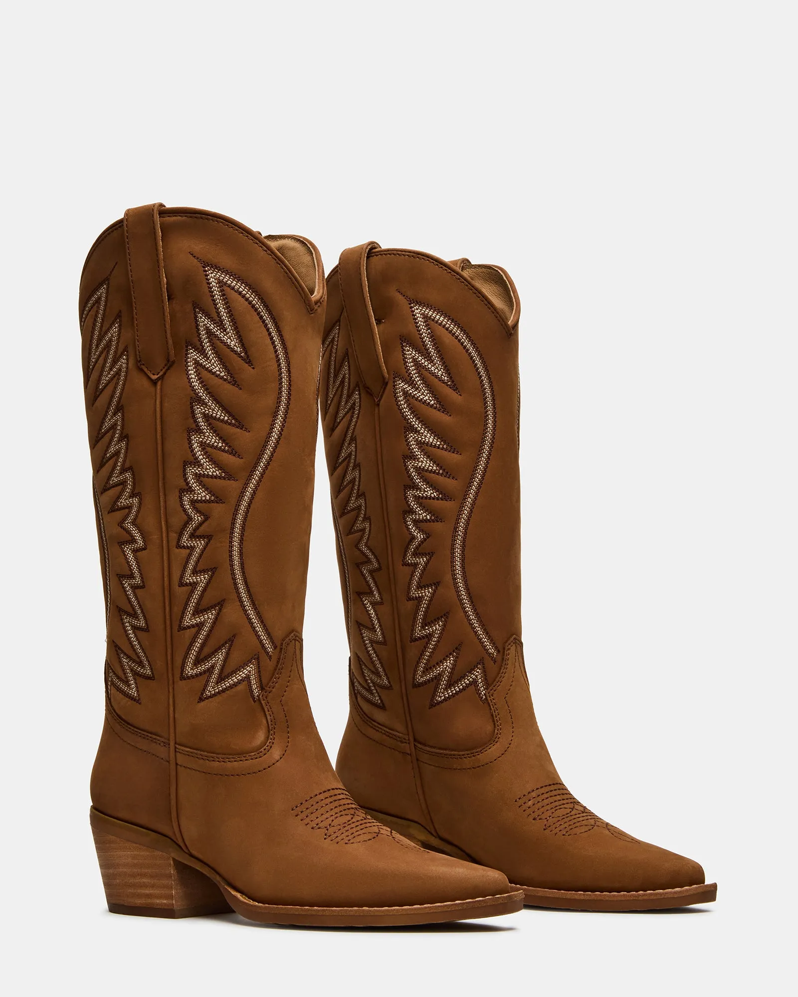 ALBANY STITCH COGNAC SUEDE sold by Steve Madden product image thumbnail 2