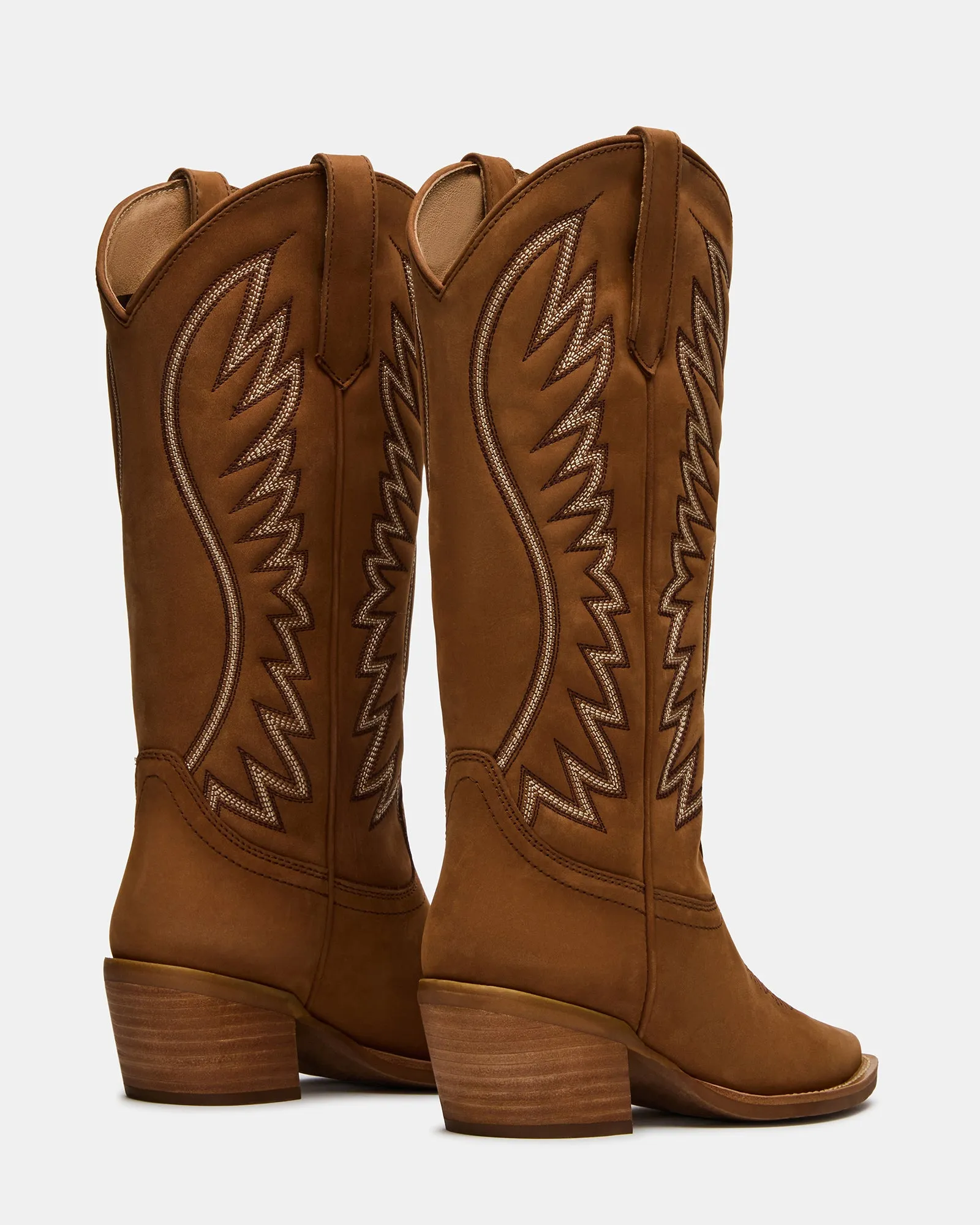 ALBANY STITCH COGNAC SUEDE sold by Steve Madden product image thumbnail 5