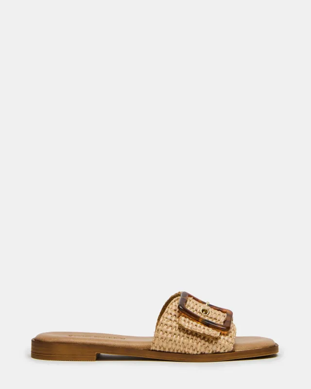 HAPP NATURAL RAFFIA sold by Steve Madden