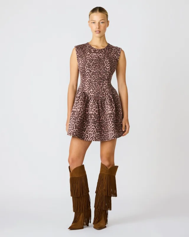 IRINNA DRESS HOT SPOTS PRINT made by Steve Madden