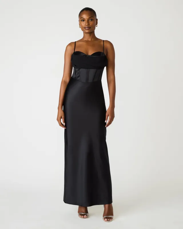 CARMELA DRESS BLACK sold by Steve Madden