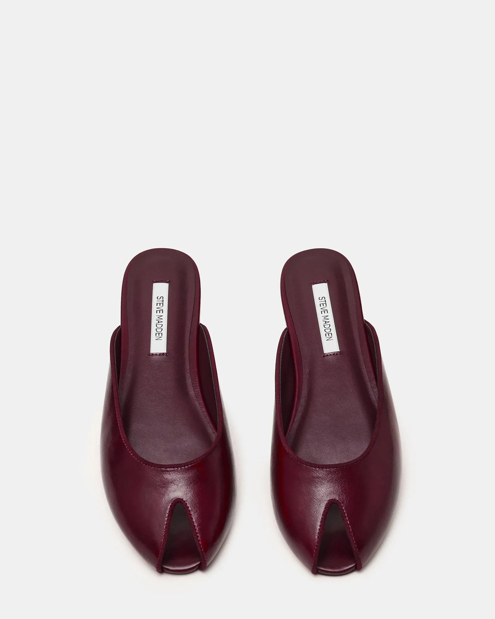 BLOSS BURGUNDY LEATHER sold by Steve Madden product image thumbnail 4