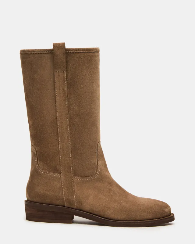 DUNSTER CHESTNUT SUEDE - SM REBOOTED sold by Steve Madden
