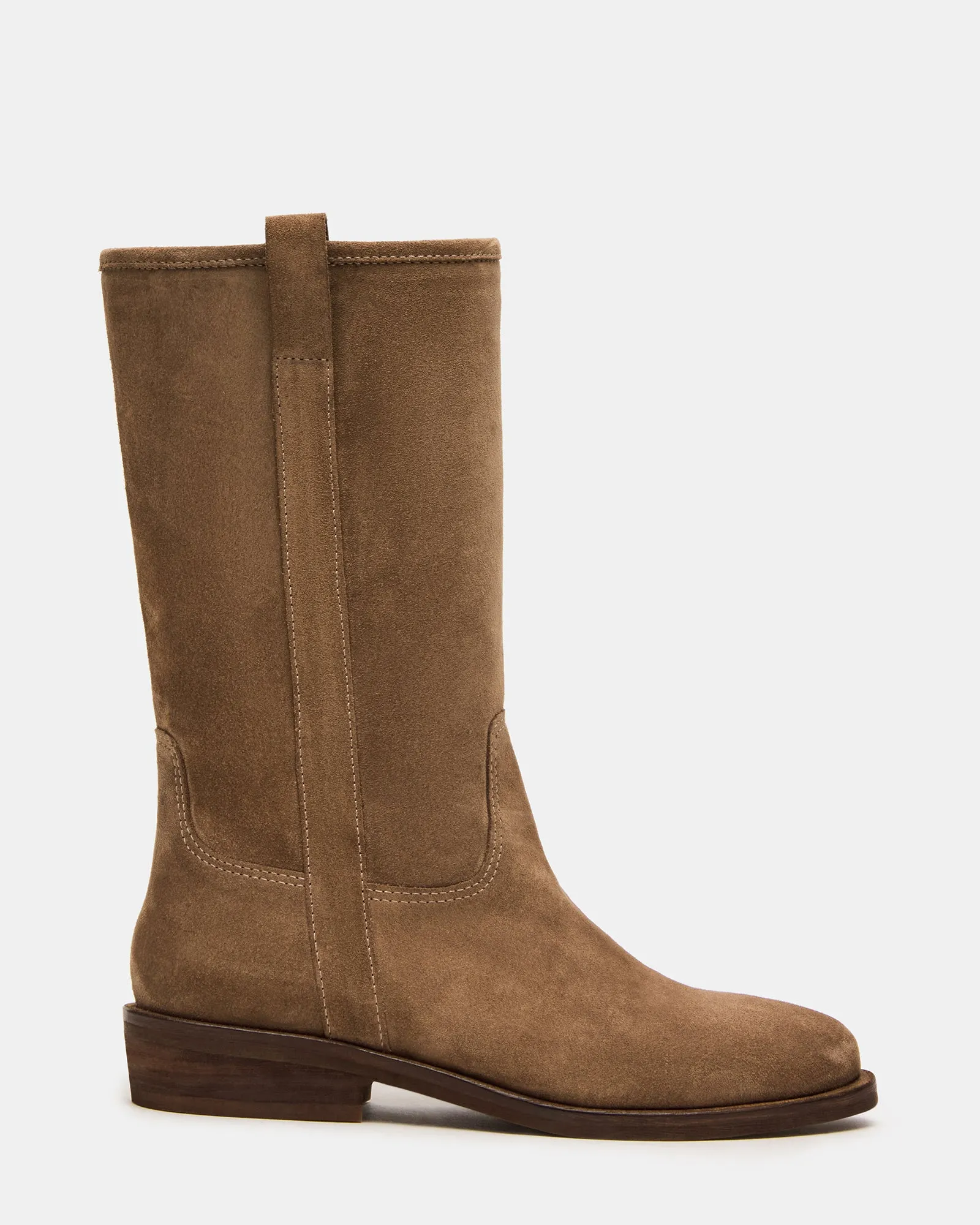 DUNSTER CHESTNUT SUEDE - SM REBOOTED sold by Steve Madden