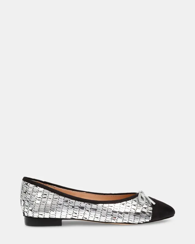 ELLISON SILVER SEQUIN sold by Steve Madden