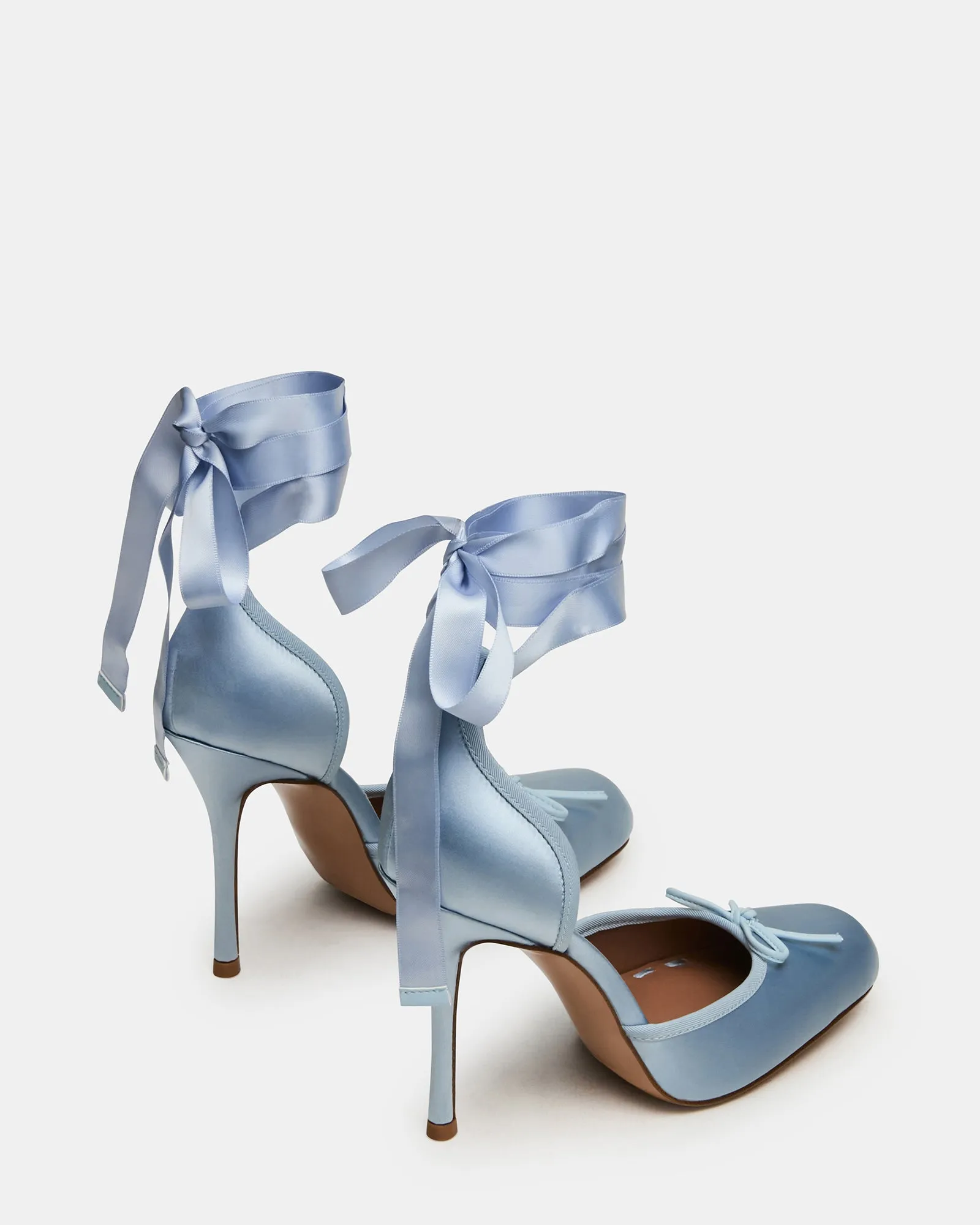 LARINA BLUE SATIN sold by Steve Madden product image thumbnail 5