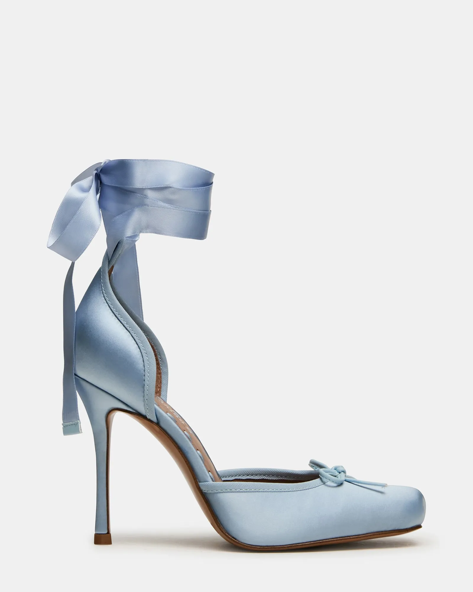 LARINA BLUE SATIN sold by Steve Madden