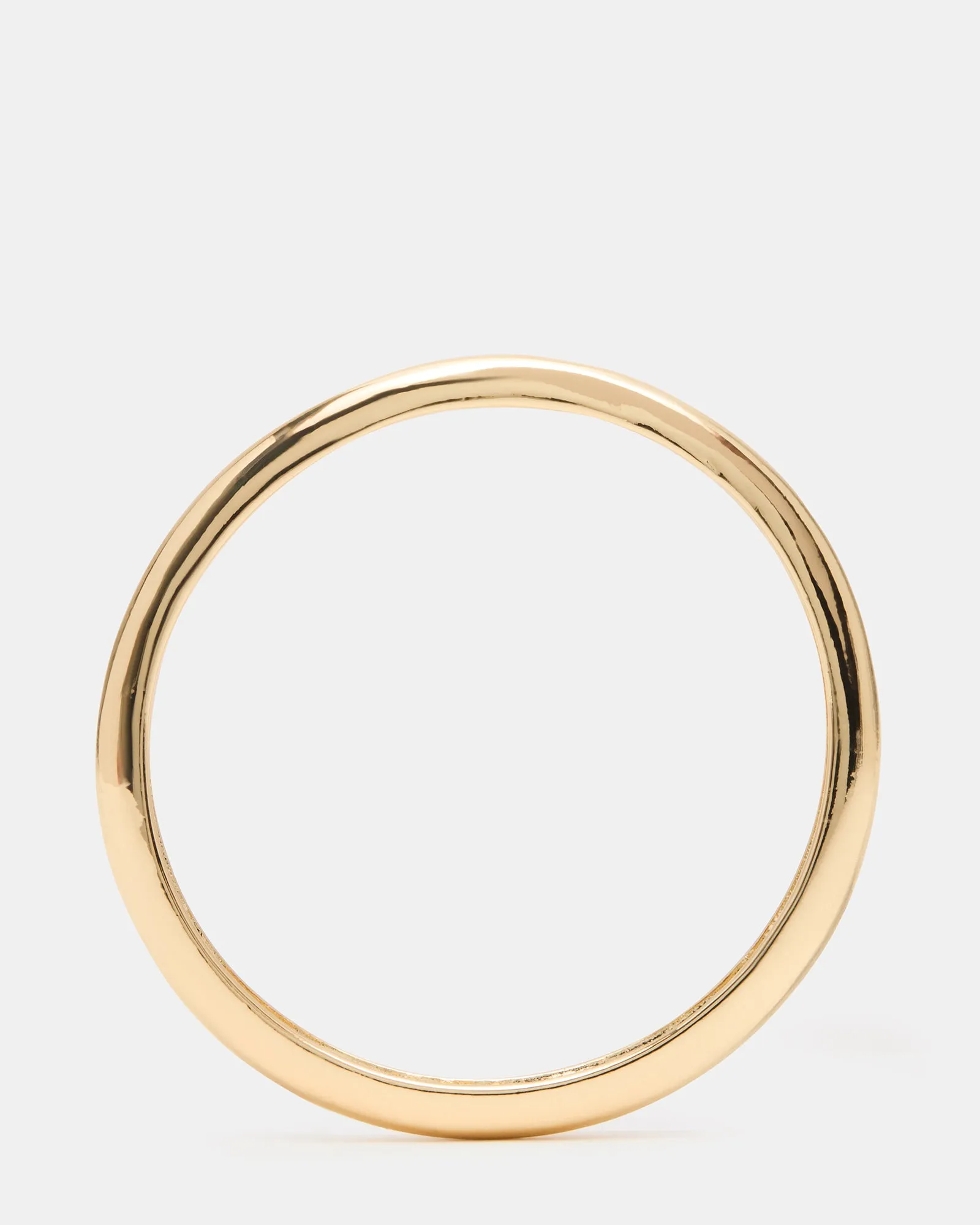 SKINNY BANGLE BAND BRACELET GOLD sold by Steve Madden
