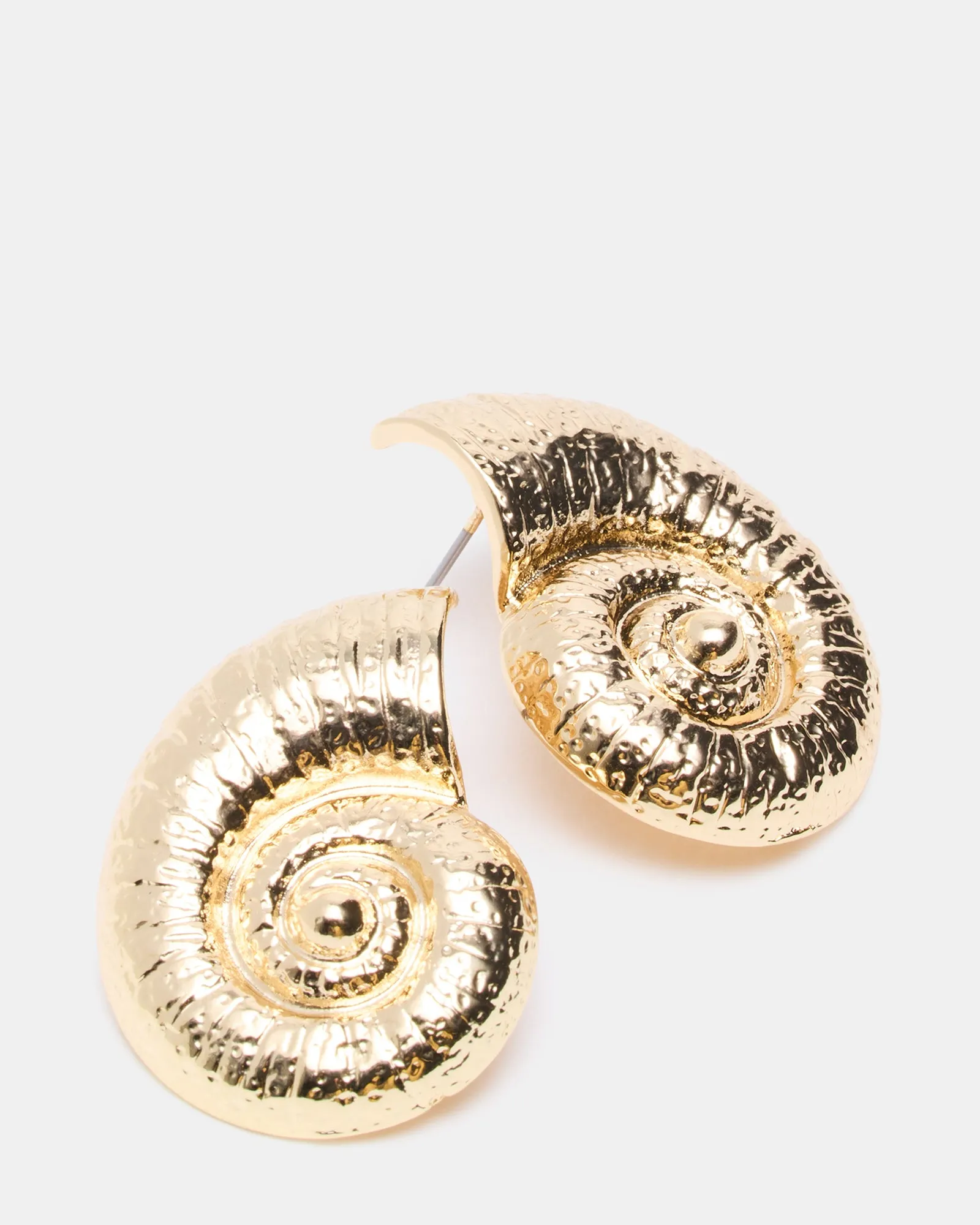 SEASHELL SHAPED EARRINGS GOLD sold by Steve Madden product image thumbnail 3