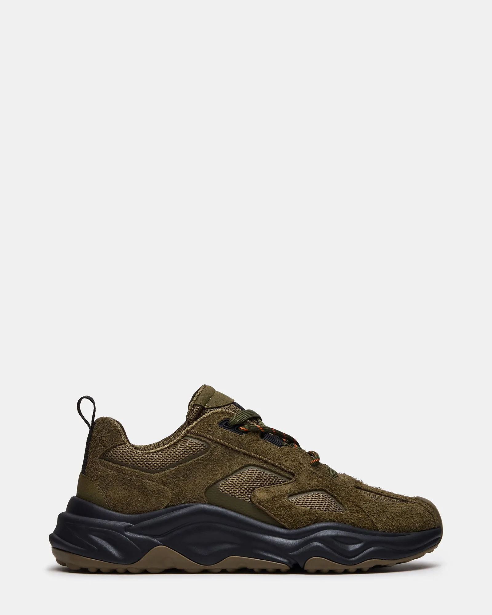 SHILOH OLIVE MULTI sold by Steve Madden