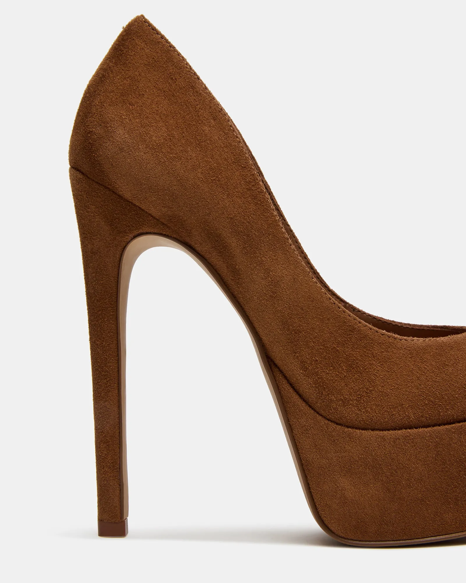 SILENE CHESTNUT SUEDE sold by Steve Madden product image thumbnail 3