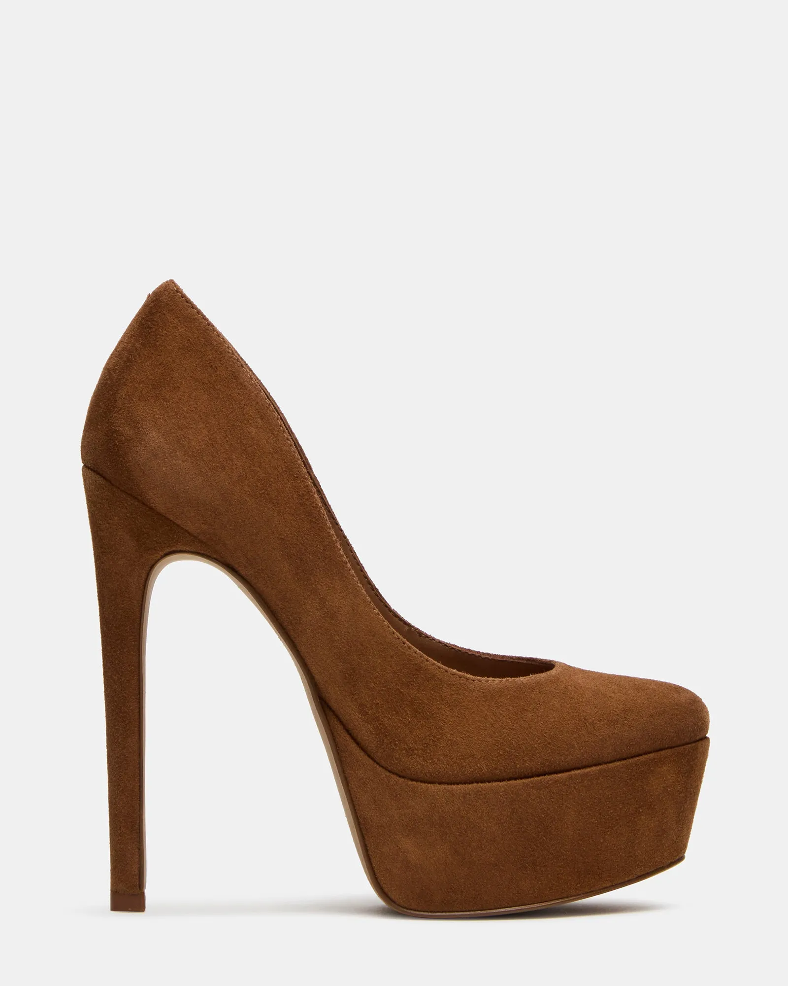 SILENE CHESTNUT SUEDE sold by Steve Madden