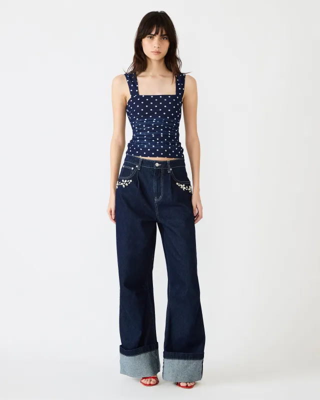 BOBBIE JEAN BIJOU BLUE made by Steve Madden