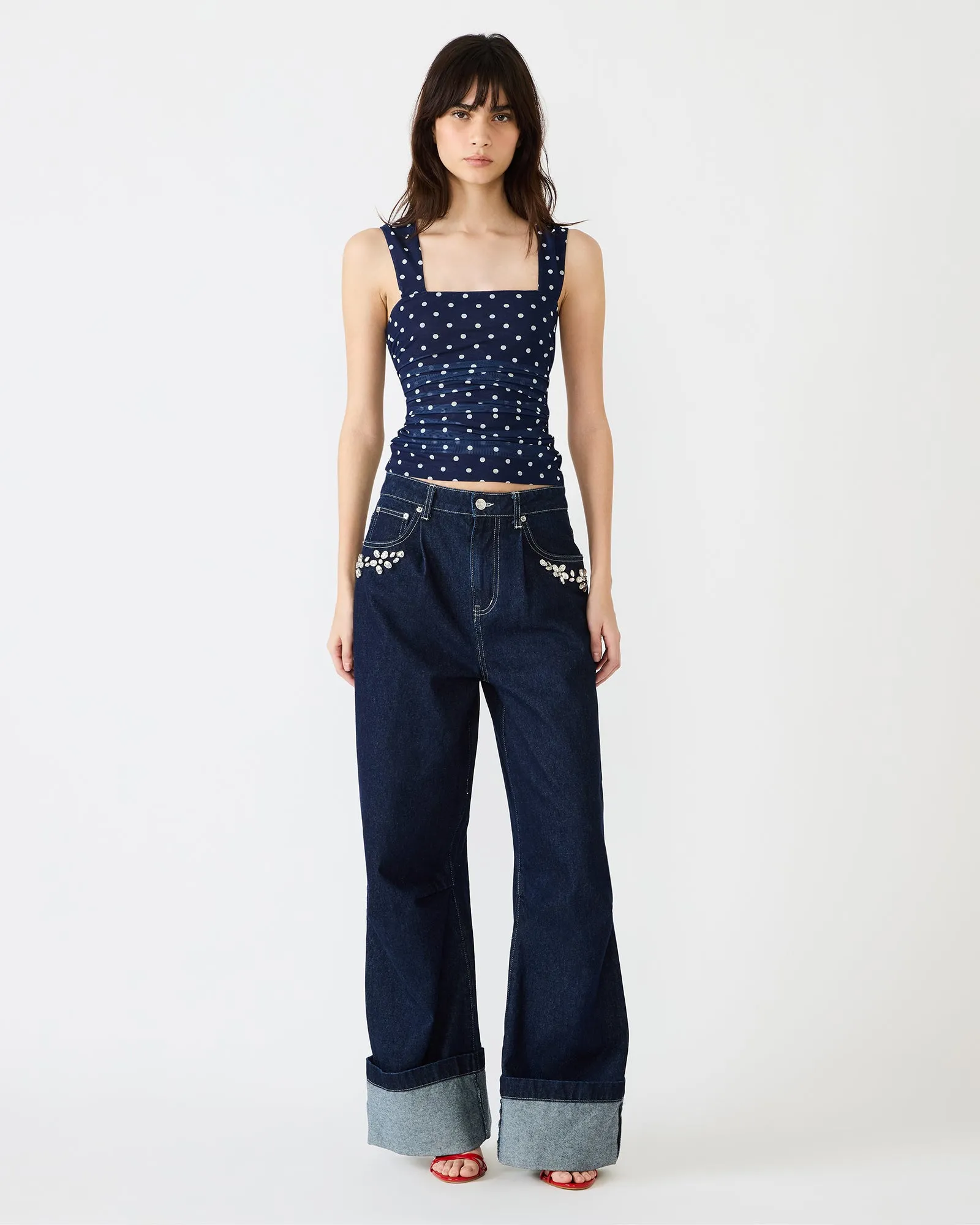 BOBBIE JEAN BIJOU BLUE sold by Steve Madden