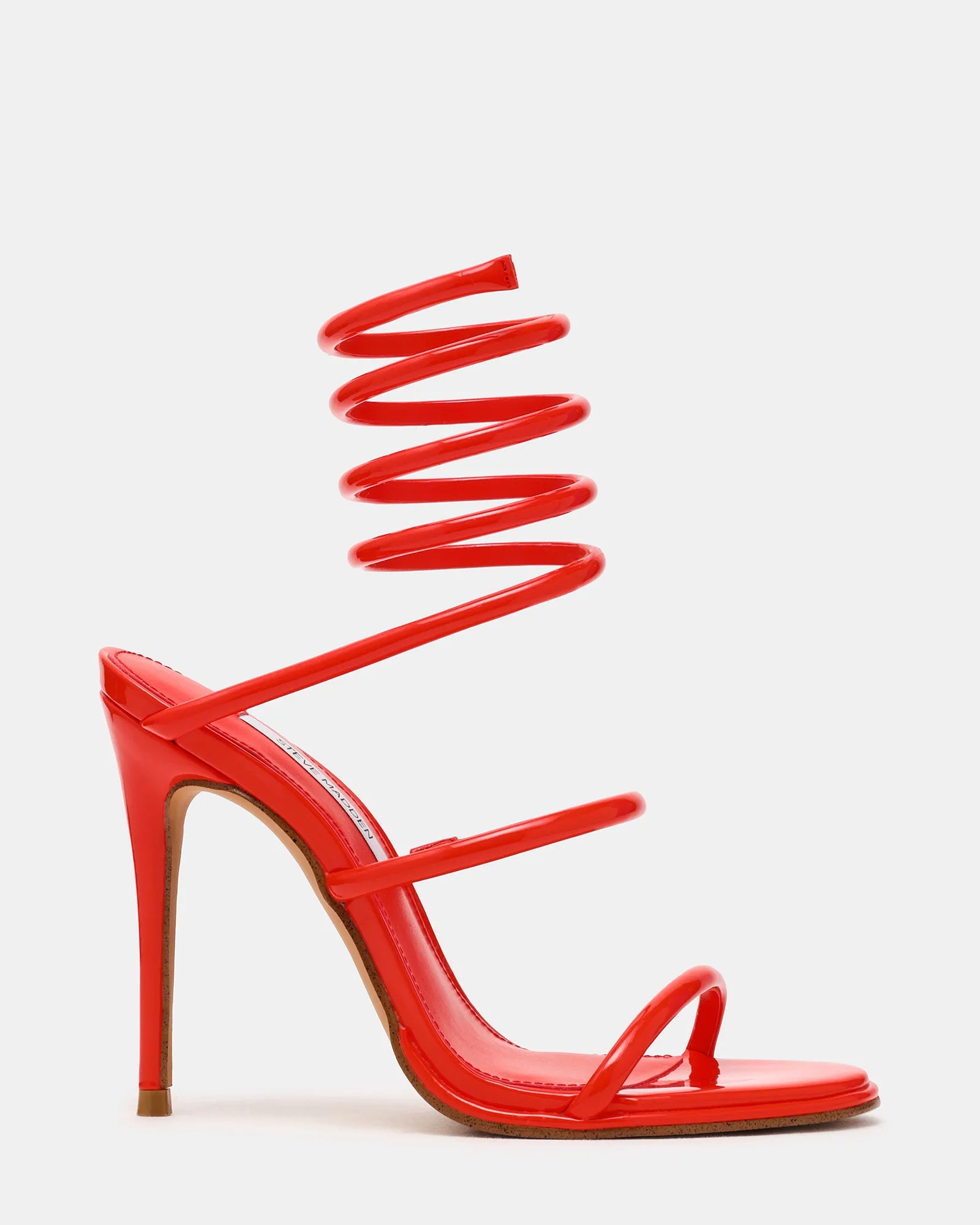 EXOTICA RED ORANGE PATENT sold by Steve Madden