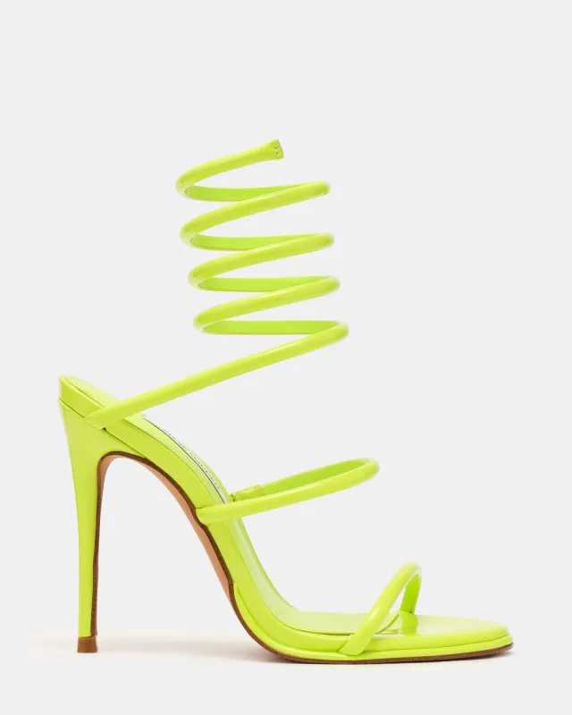 EXOTICA LIME PATENT made by Steve Madden