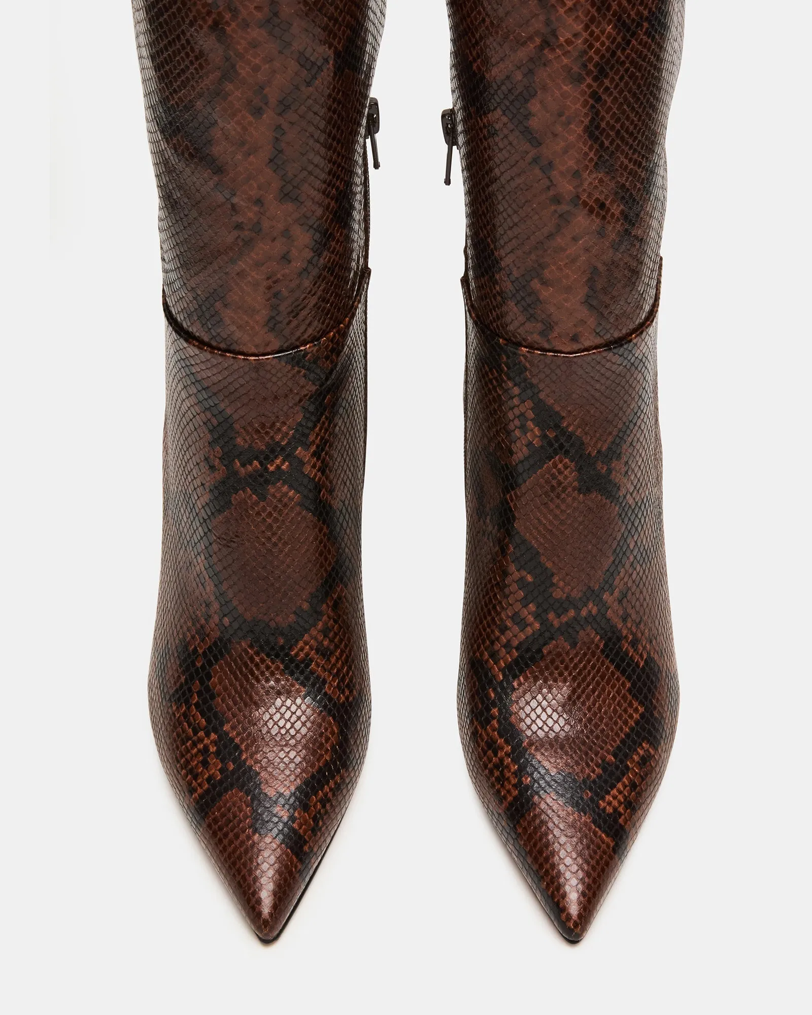NITRO BROWN SNAKE WIDE CALF - SM REBOOTED sold by Steve Madden product image thumbnail 4