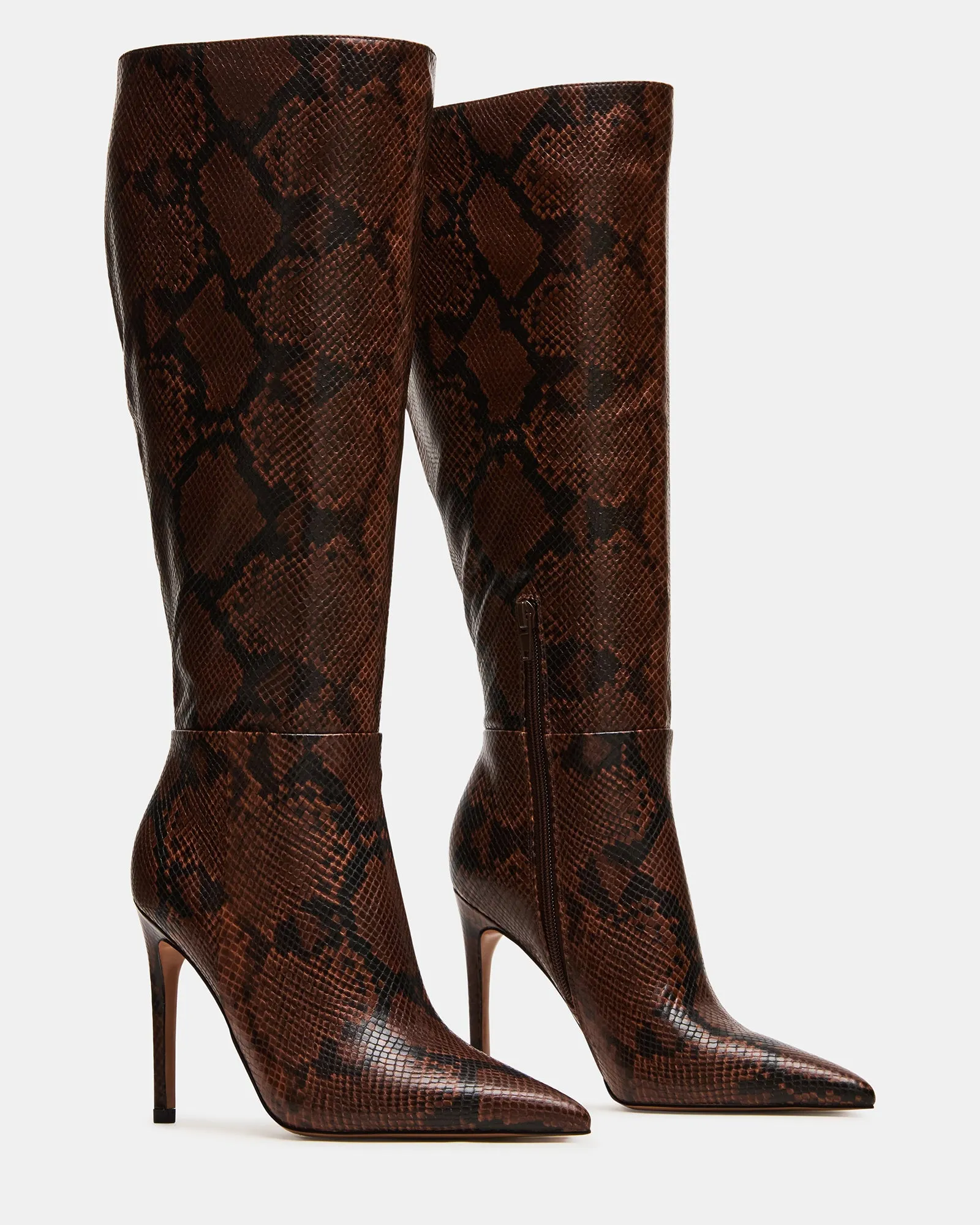 NITRO BROWN SNAKE WIDE CALF - SM REBOOTED sold by Steve Madden product image thumbnail 2