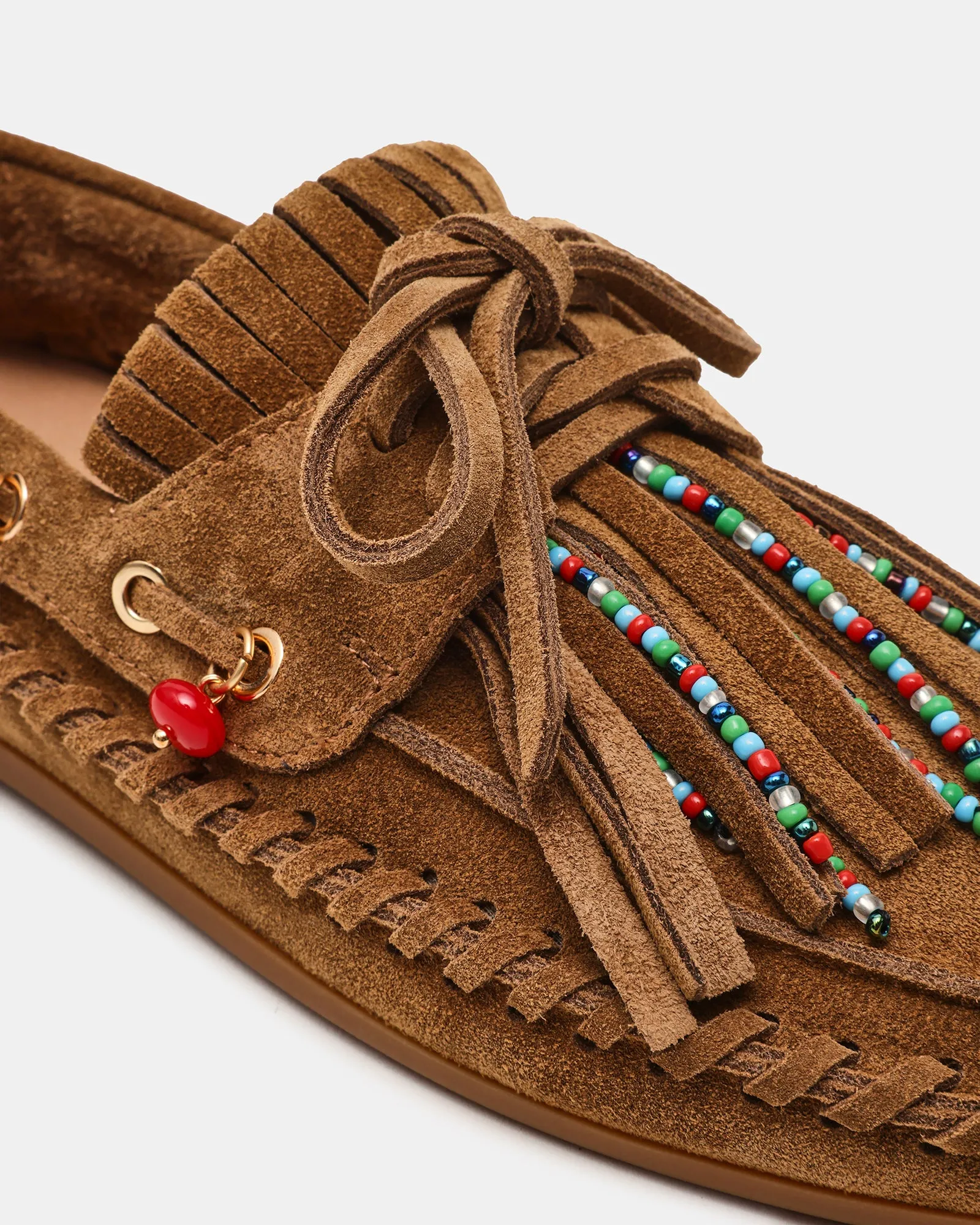 SAMUAL CHARM CHESTNUT SUEDE sold by Steve Madden product image thumbnail 3