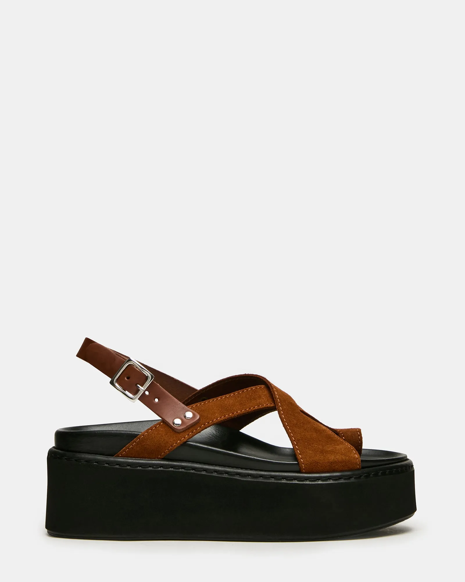 RORY CHESTNUT SUEDE sold by Steve Madden