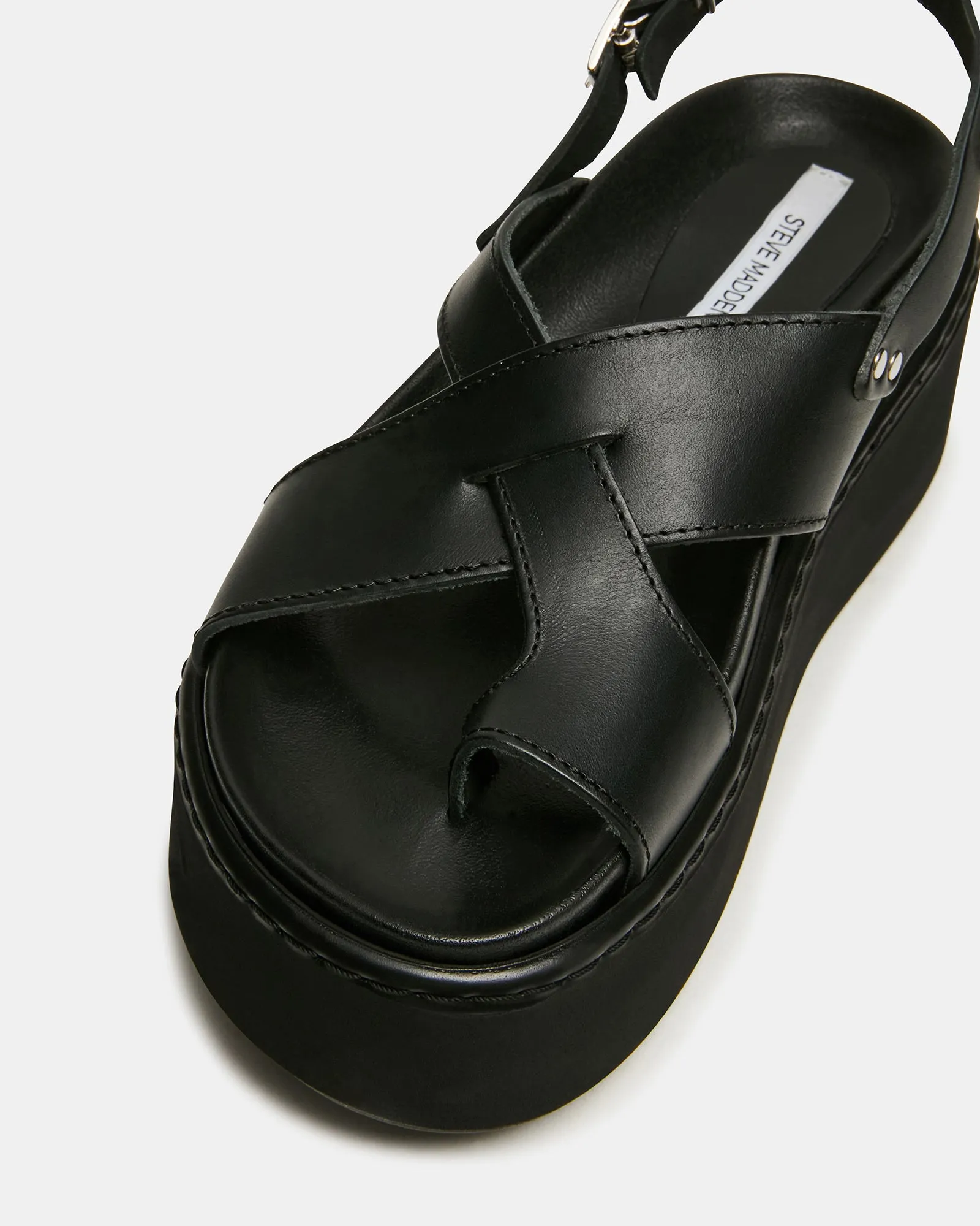 RORY BLACK LEATHER sold by Steve Madden product image thumbnail 3
