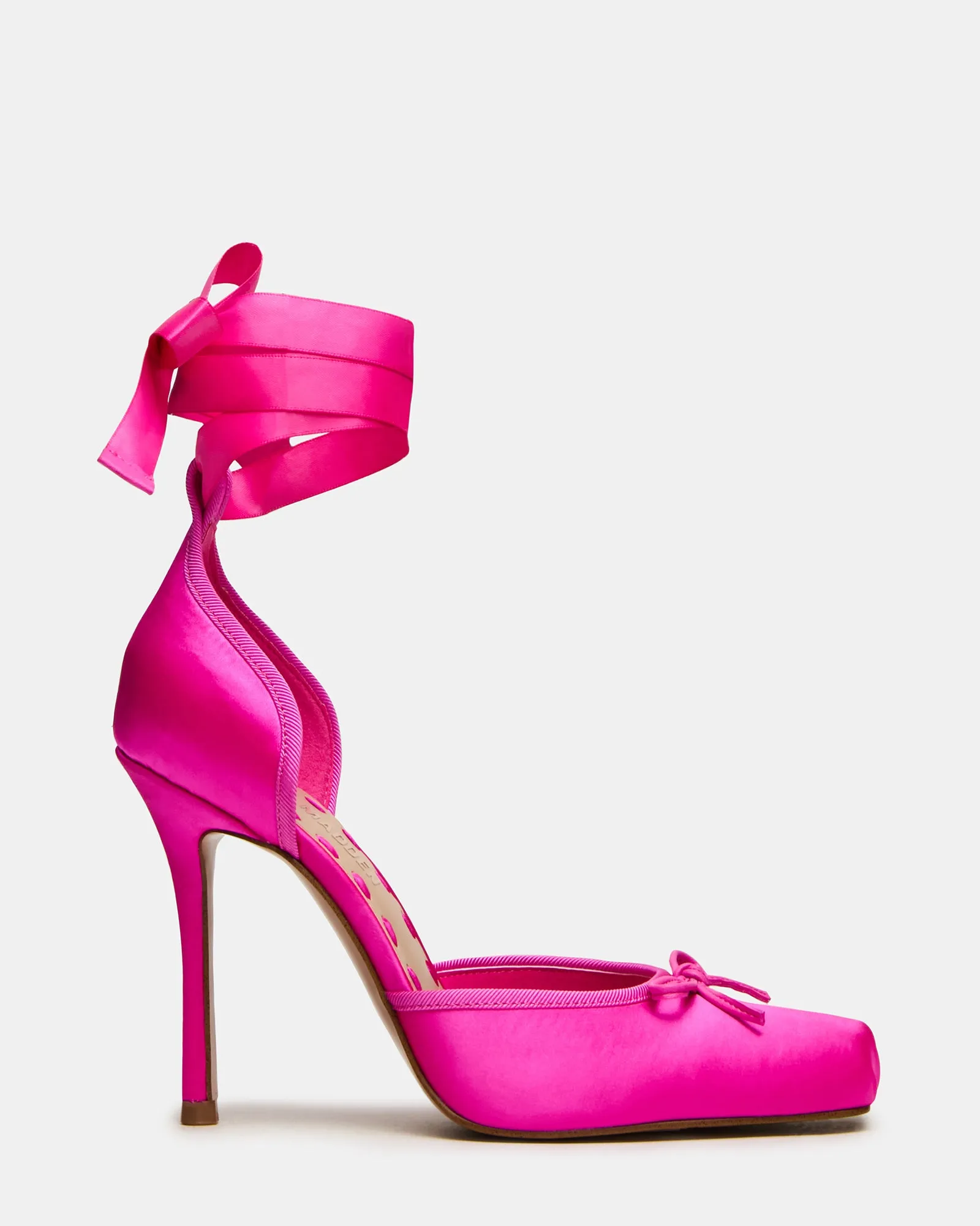 LARINA HOT PINK SATIN sold by Steve Madden