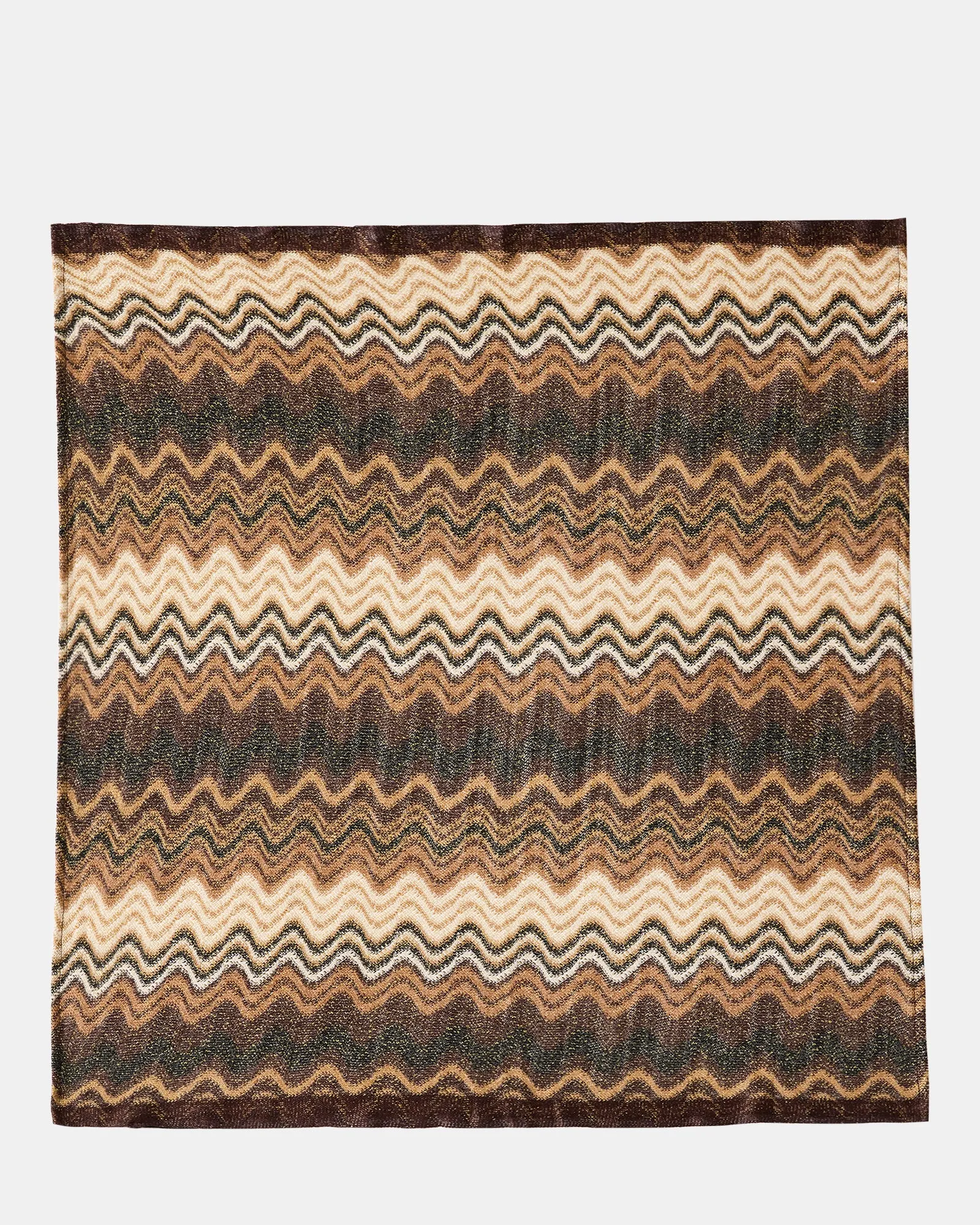 WAVY SHIMMER SQUARE SCARF NEUTRAL sold by Steve Madden product image thumbnail 3